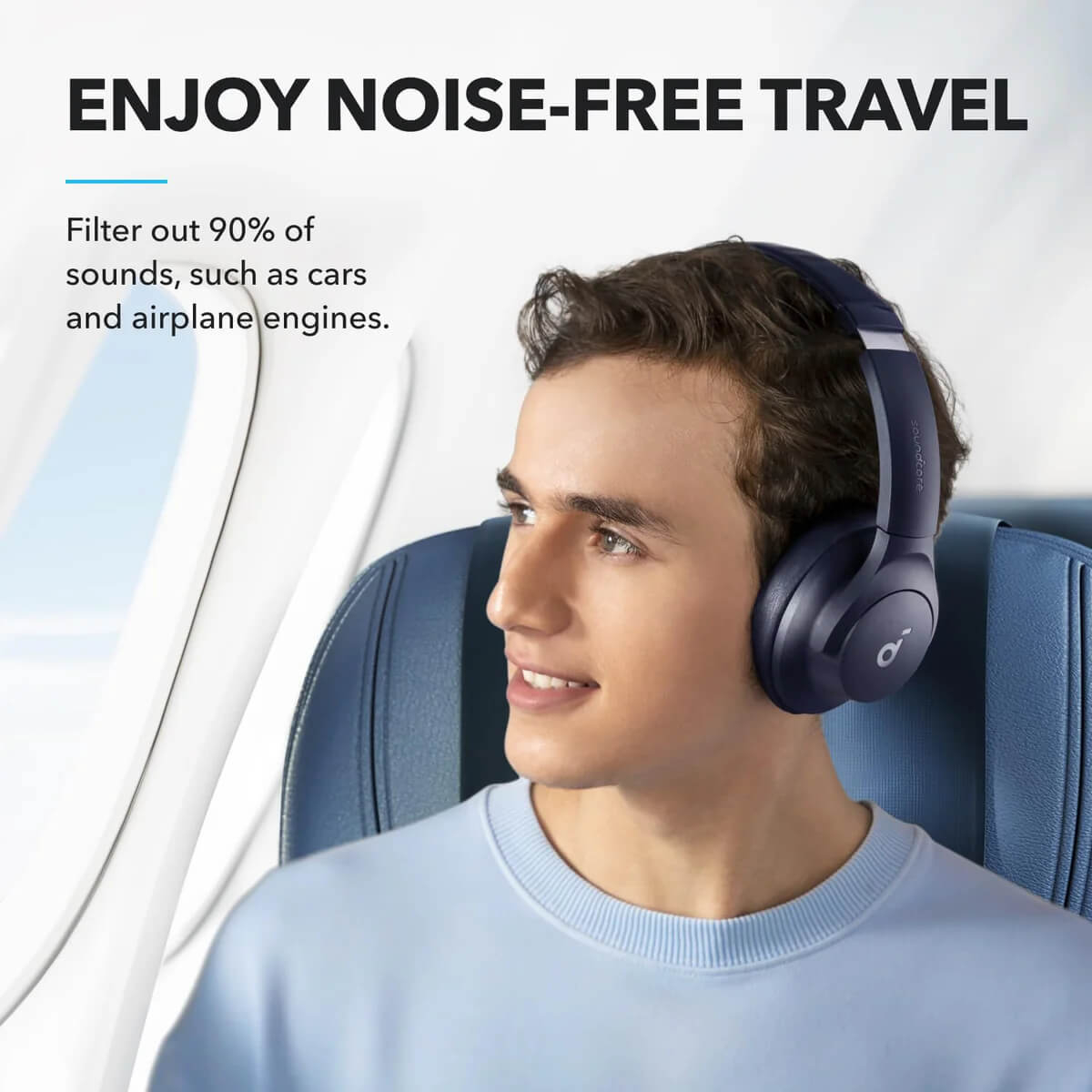 Slušalice ANKER Soundcore Q20i plave-1