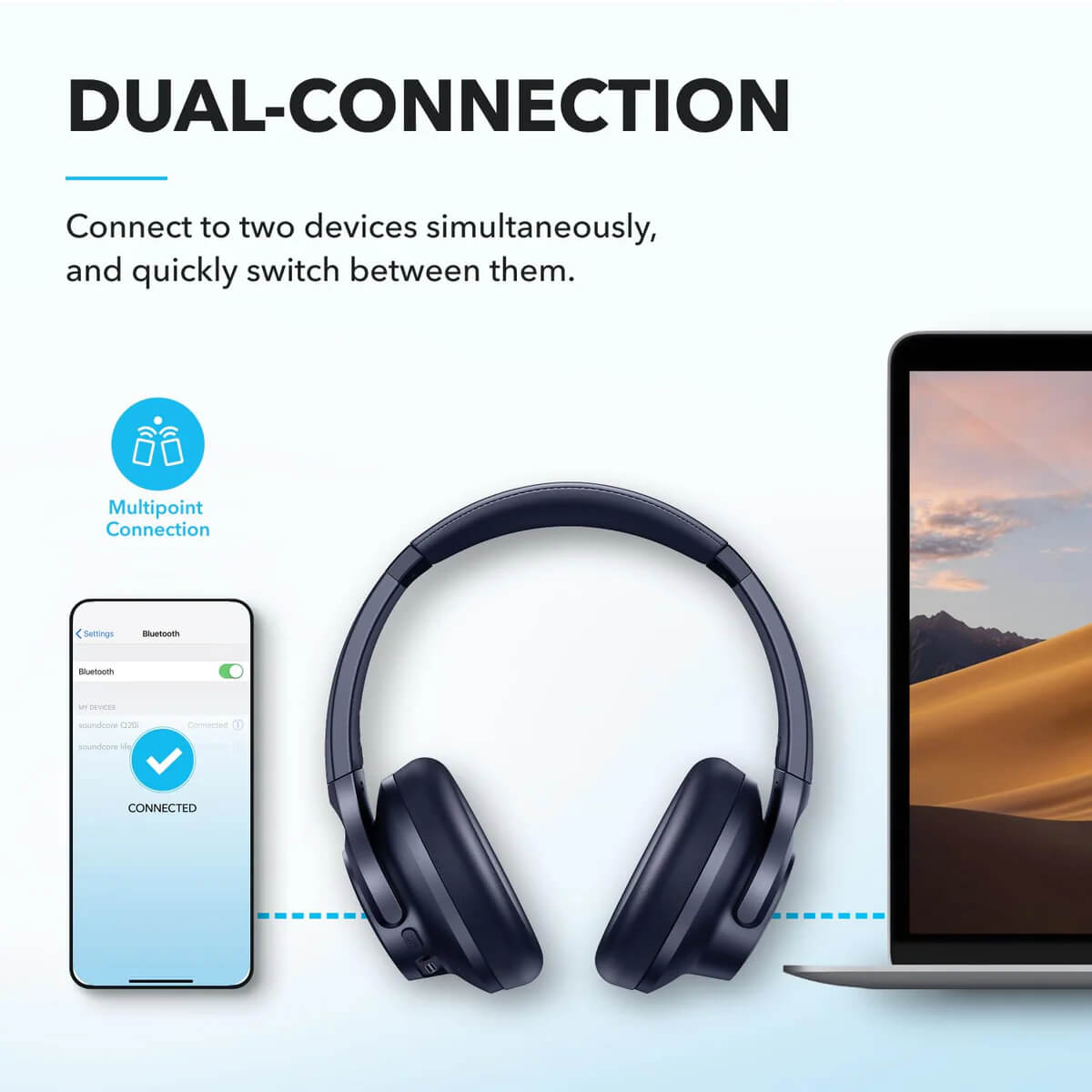 Slušalice ANKER Soundcore Q20i plave-6