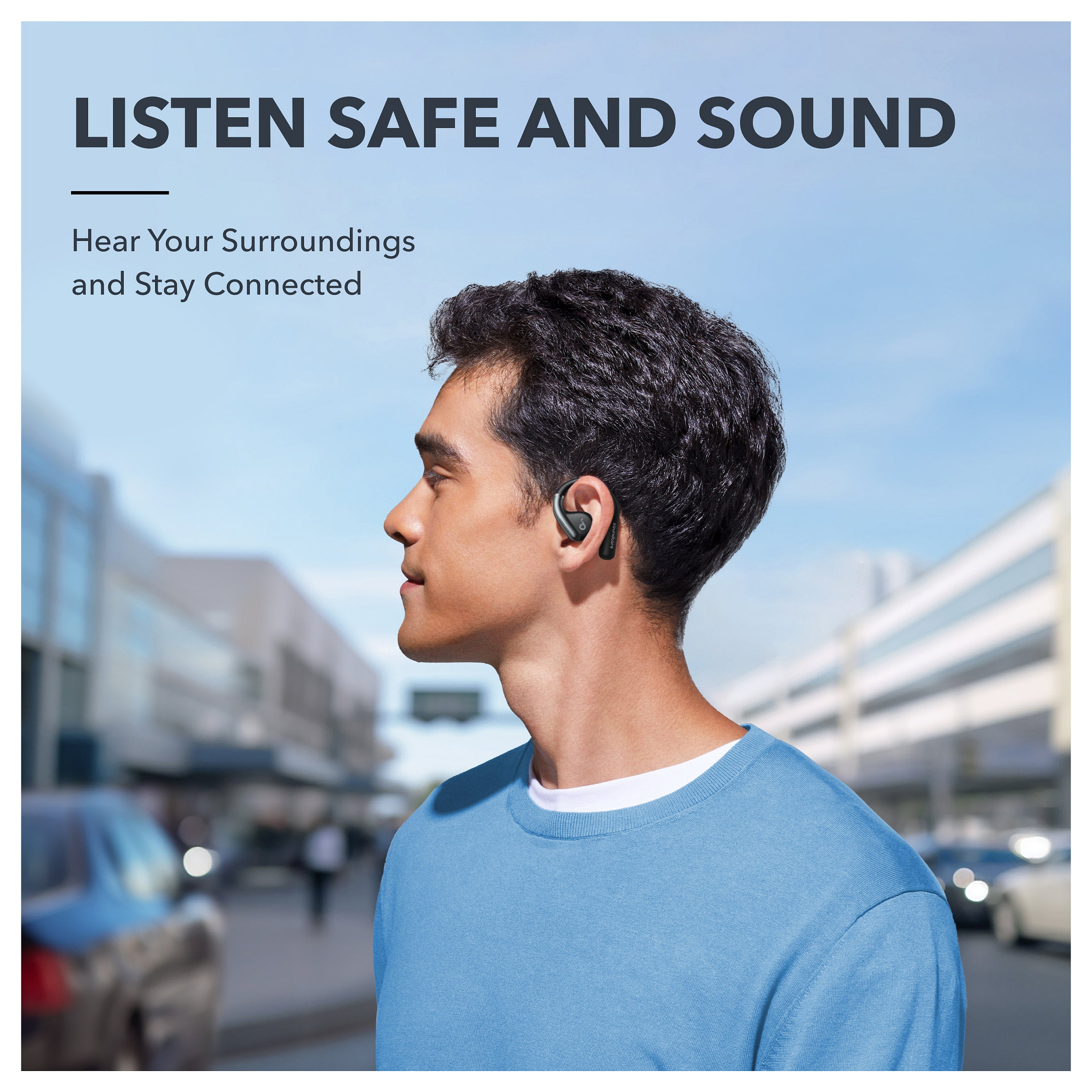 Slušalice ANKER Soundcore AeroFit crne boje-9