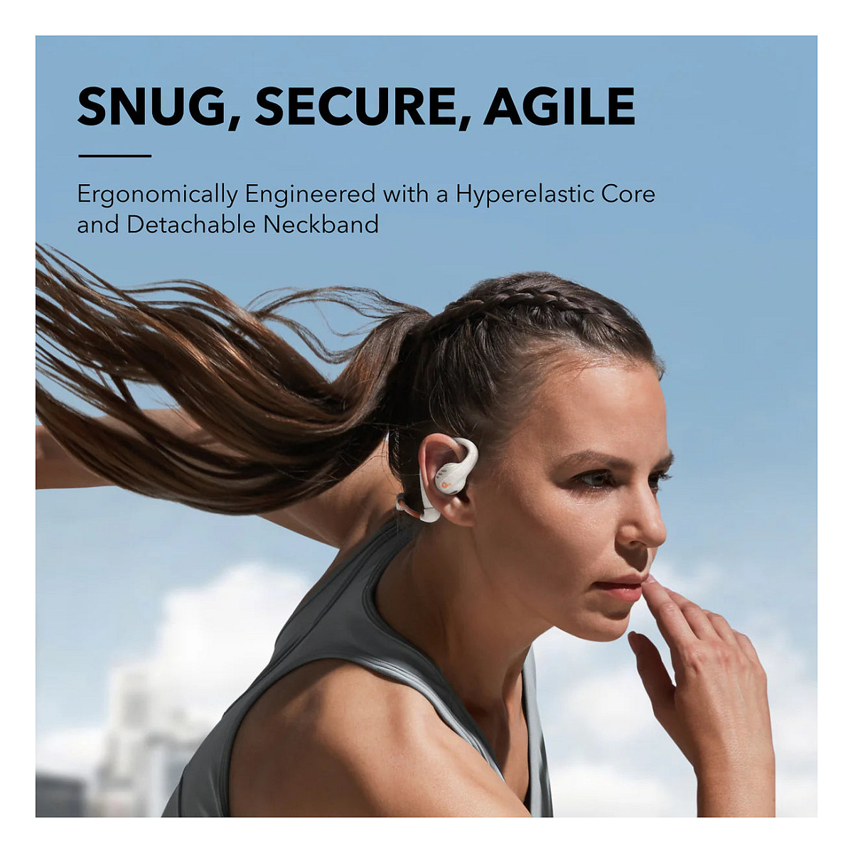 Slušalice ANKER Soundcore AeroFit Pro bijele (bežične)-9