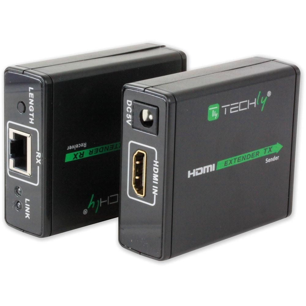 Pojačalo HDMI TECHLY Full HD do 60 m Cat. 5E / 6 / 6A / 7-6