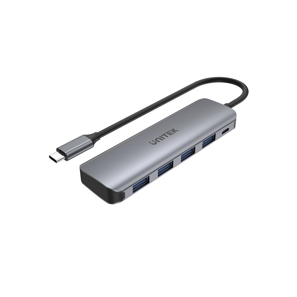 Hub za sučelje UNITEK H1107A (USB 3.2 Gen 1 Type-A, 5000 Mbit/s sivi)-2