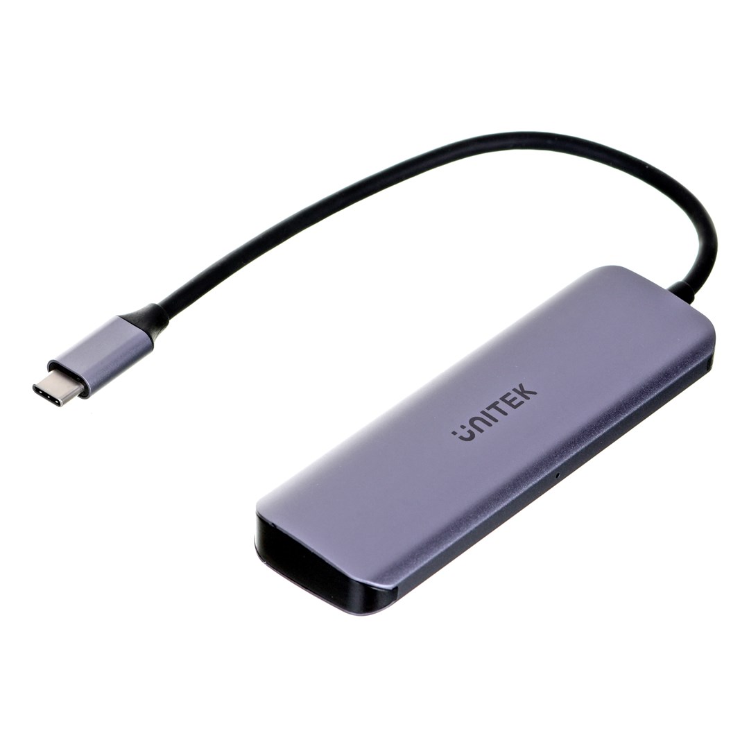 Hub za sučelje UNITEK H1107A (USB 3.2 Gen 1 Type-A, 5000 Mbit/s sivi)-0