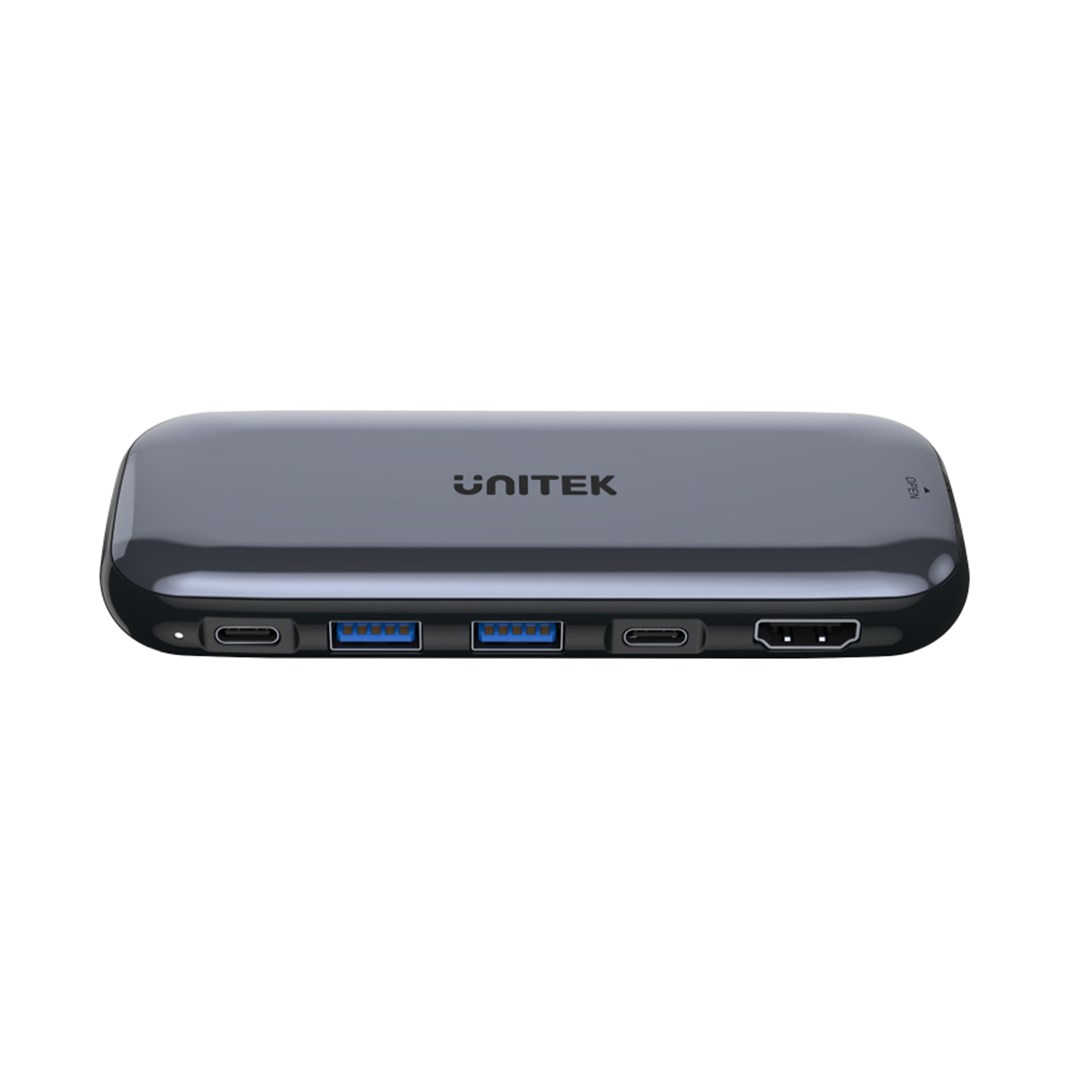 Hub USB-C UNITEK D1046A (STORAGE M.2, HDMI, USB-C PD 100W)-0