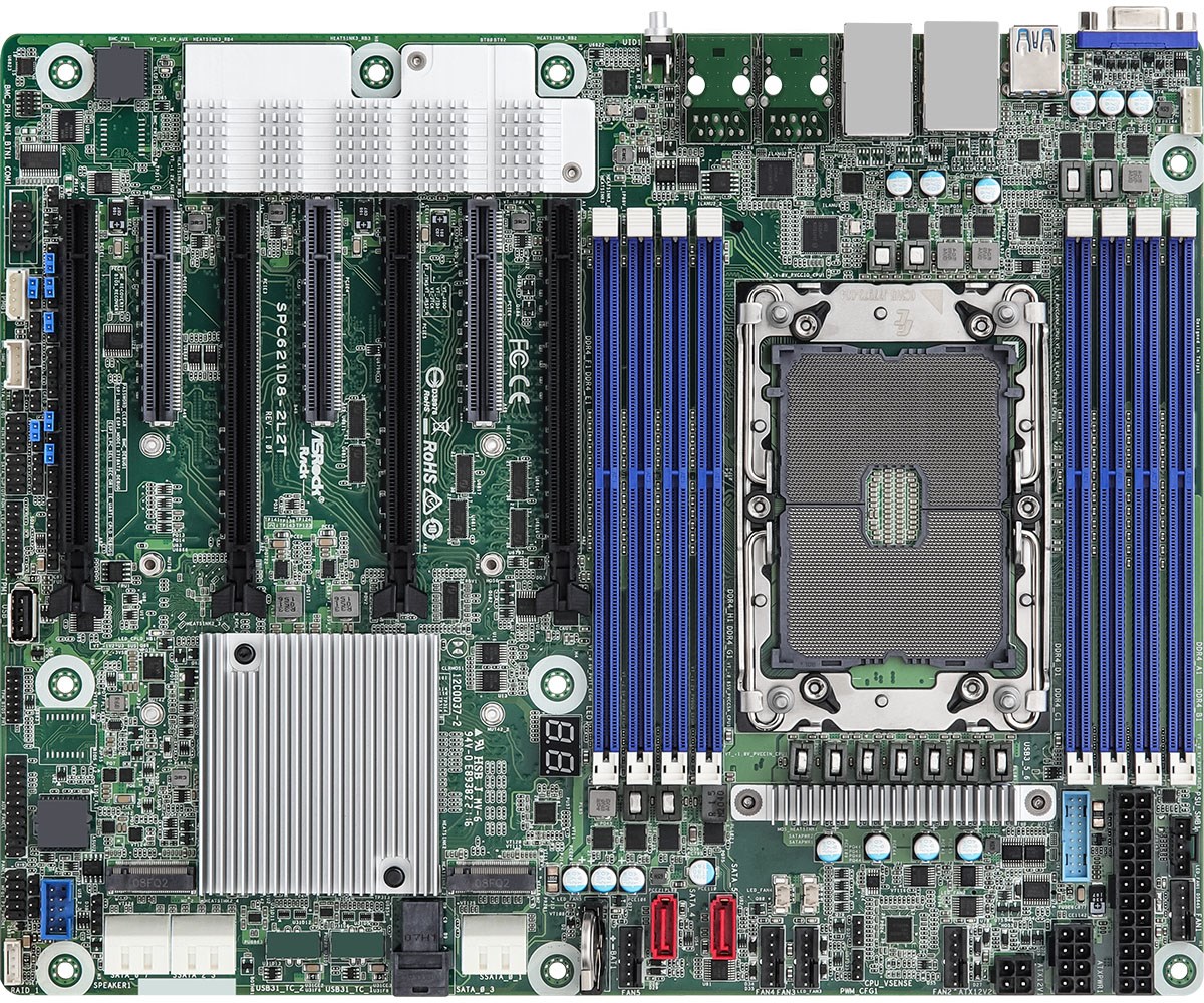 MOTHERBOARD ASROCK SPC621D8 (intel c621a, lga 4189, atx)-0