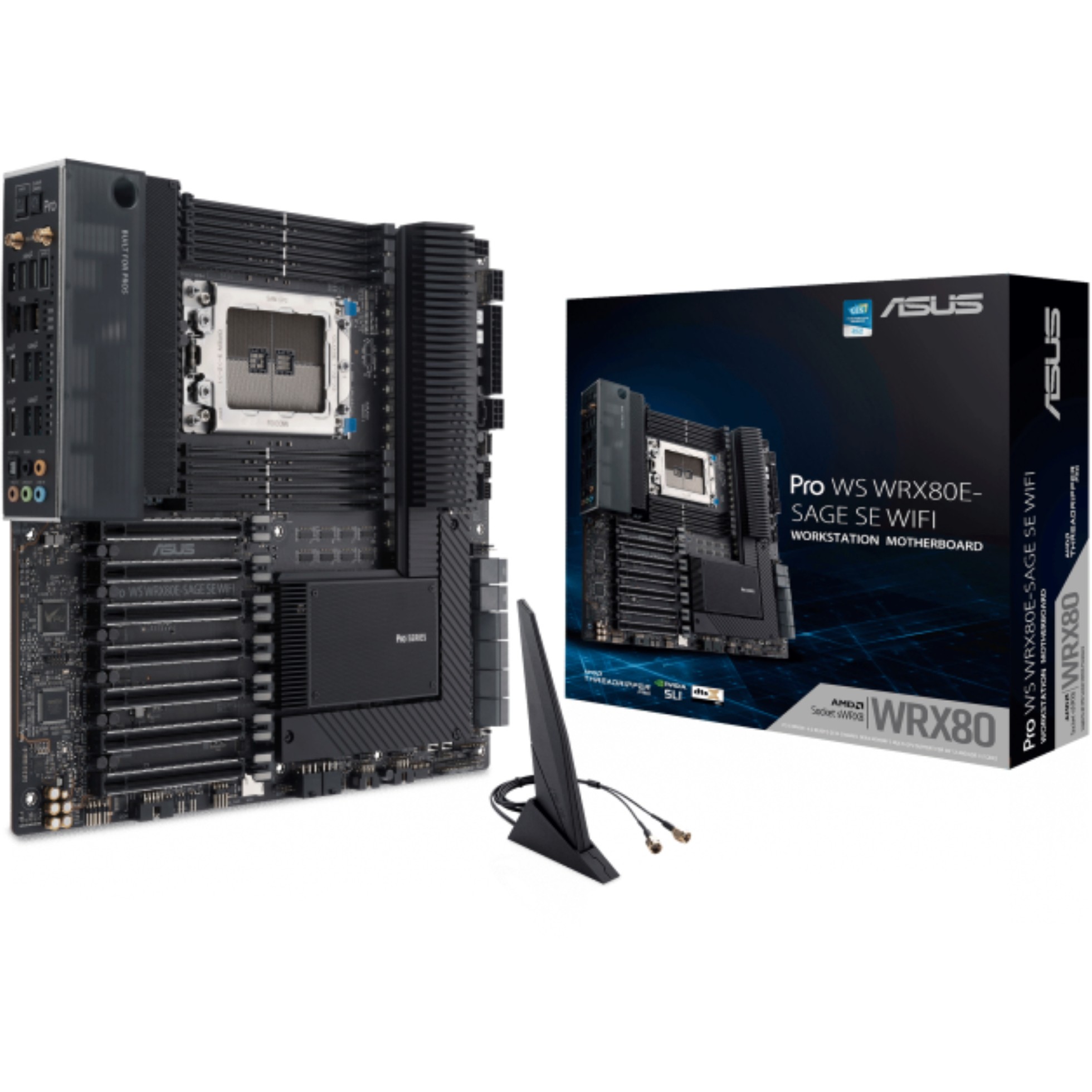 Matična ploča ASUS Pro WS WRX80E-SAGE SE WIFI (extended ATX, Socket sWRX8, AMD WRX80)-15