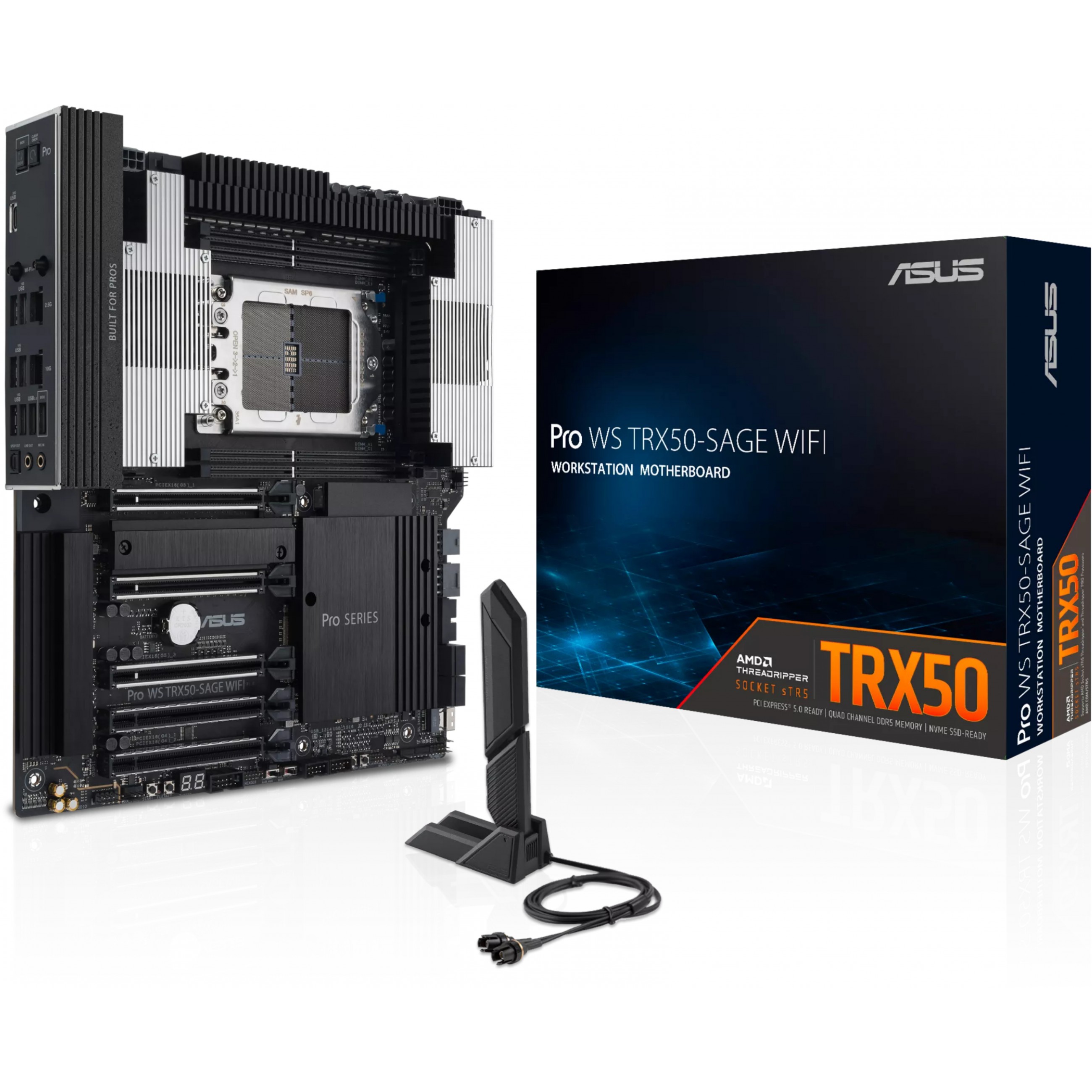 Matična ploča ASUS PRO WS TRX50-SAGE WIFI (Socket sTR5, AMD TRX50, SSI CEB)