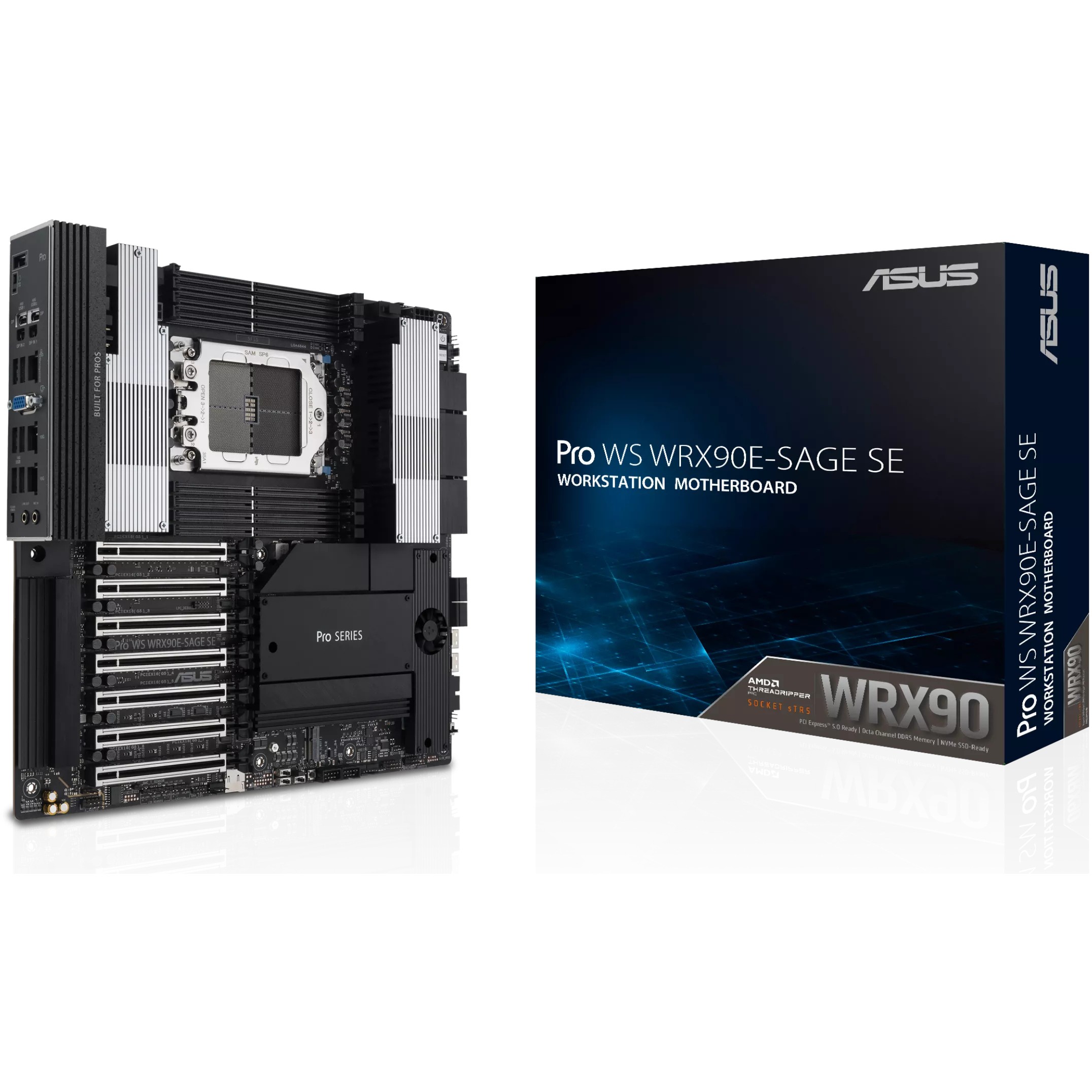 Motherboard ASUS PRO WS WRX90E-SAGE SE SSI EEB AST2600 Socket sTR5 AMD WRX90-1