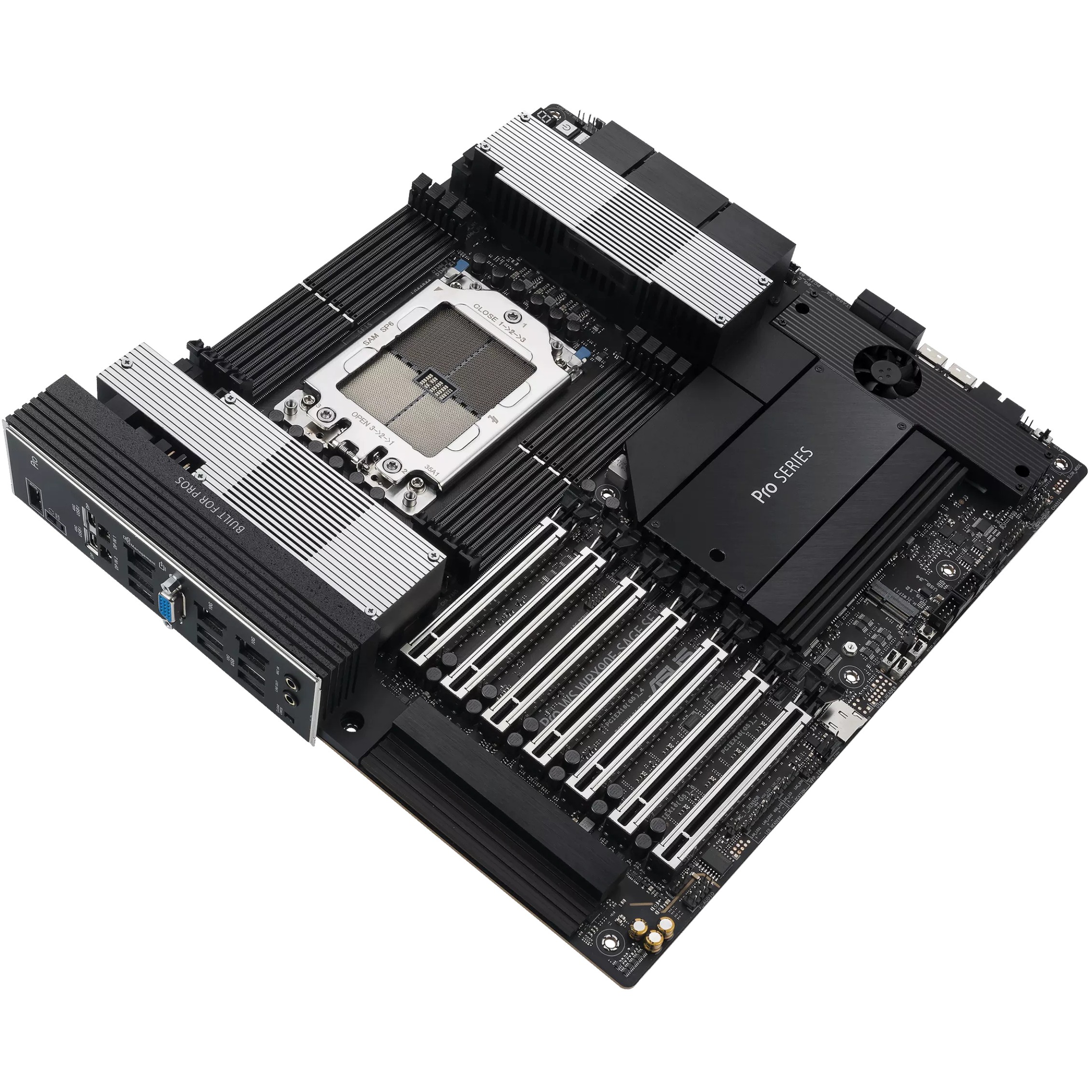 Motherboard ASUS PRO WS WRX90E-SAGE SE SSI EEB AST2600 Socket sTR5 AMD WRX90-4