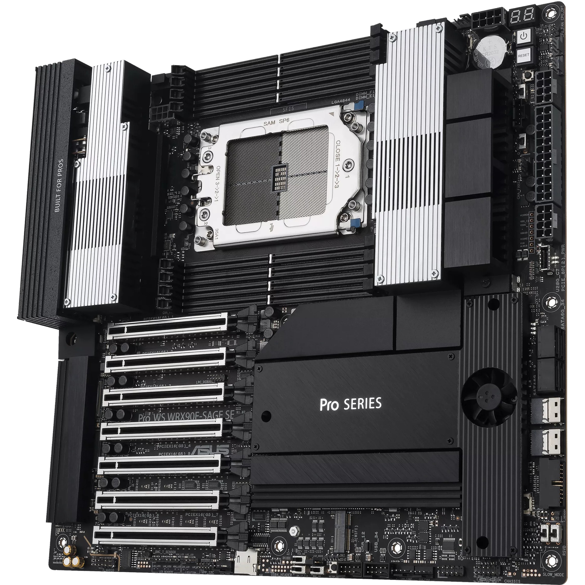 Motherboard ASUS PRO WS WRX90E-SAGE SE SSI EEB AST2600 Socket sTR5 AMD WRX90-5