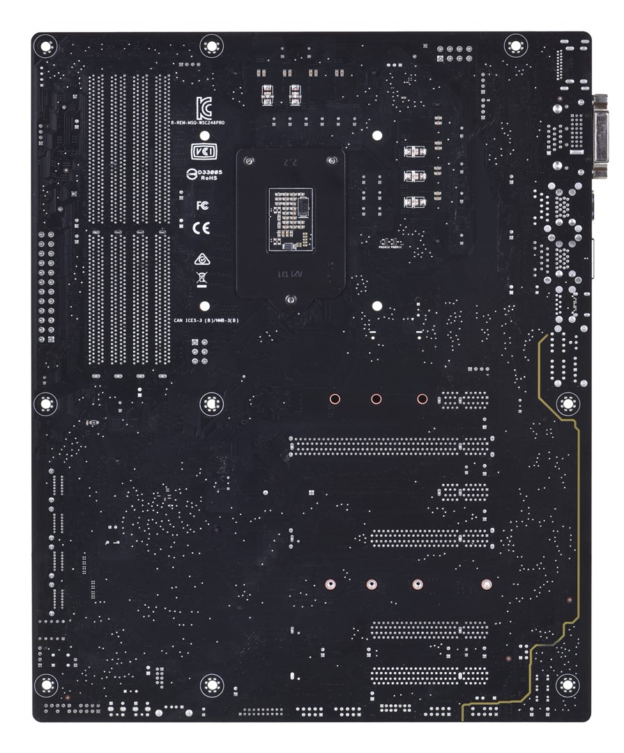 Ploča servera ASUS WS C246DC Socket 1151 Xeon E-2100, C246, 4DIMM, 4PCIe, 8SATA, 1M22(22210)-2