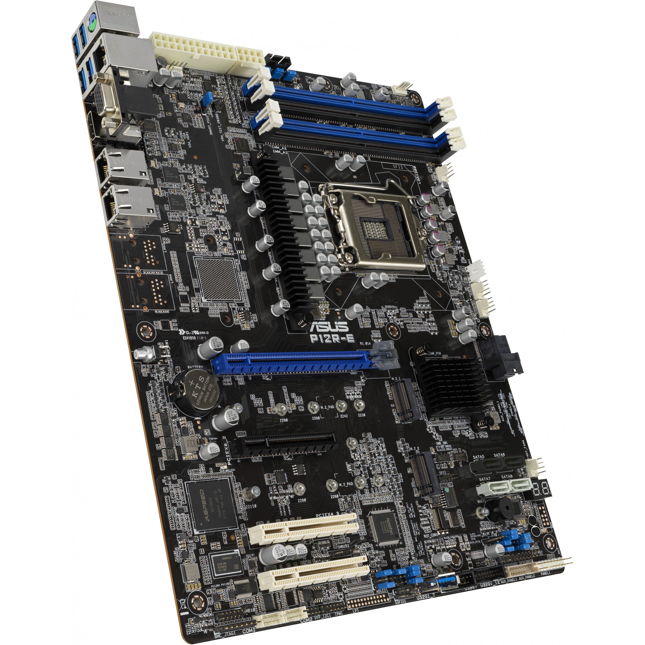 Matična ploča ASUS P12R-E (ATX, LGA1200 Socket, Intel C256 Chipset)-1