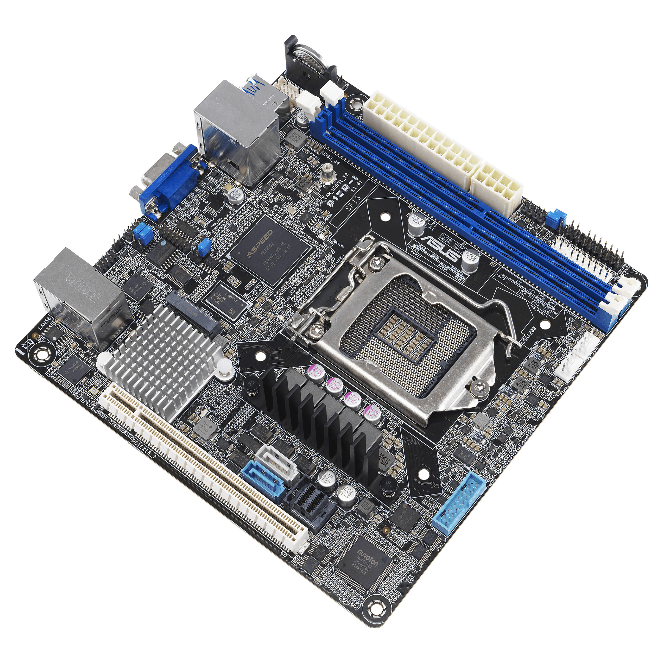Matična ploča ASUS P12R-I mini ITX LGA1200 Socket C252-3