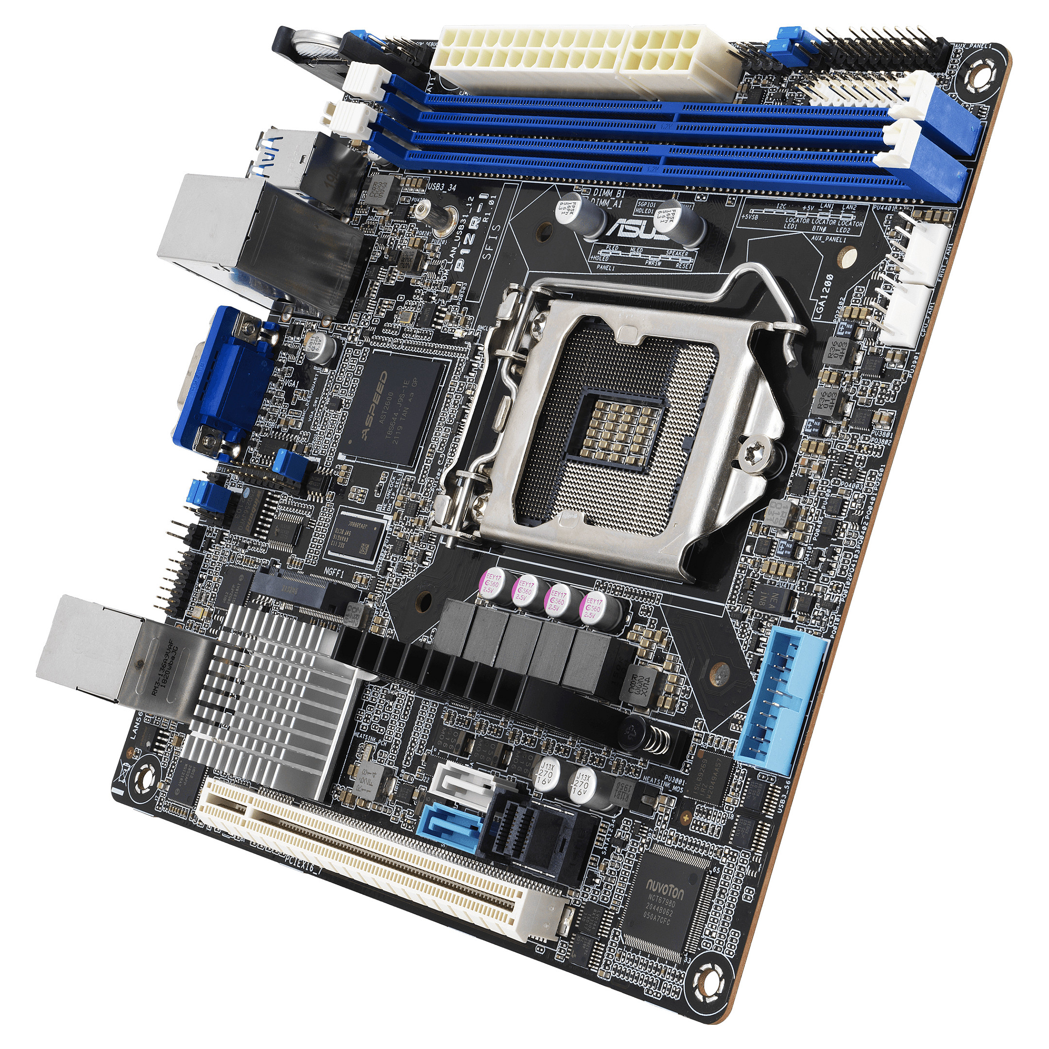 Matična ploča ASUS P12R-I mini ITX LGA1200 Socket C252-4