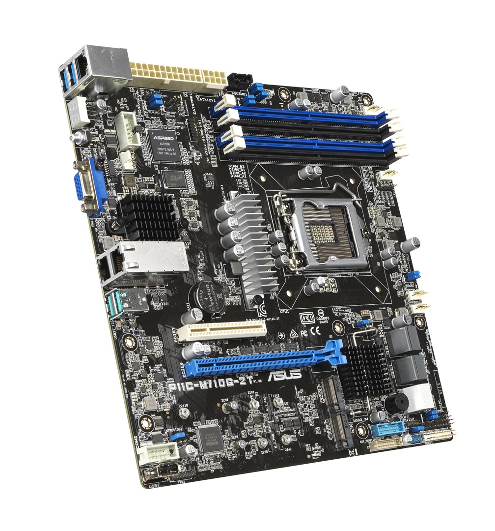 Mini-ITX matična ploča ASUS P11C-M/10G-2T Intel C242 LGA 1151-1