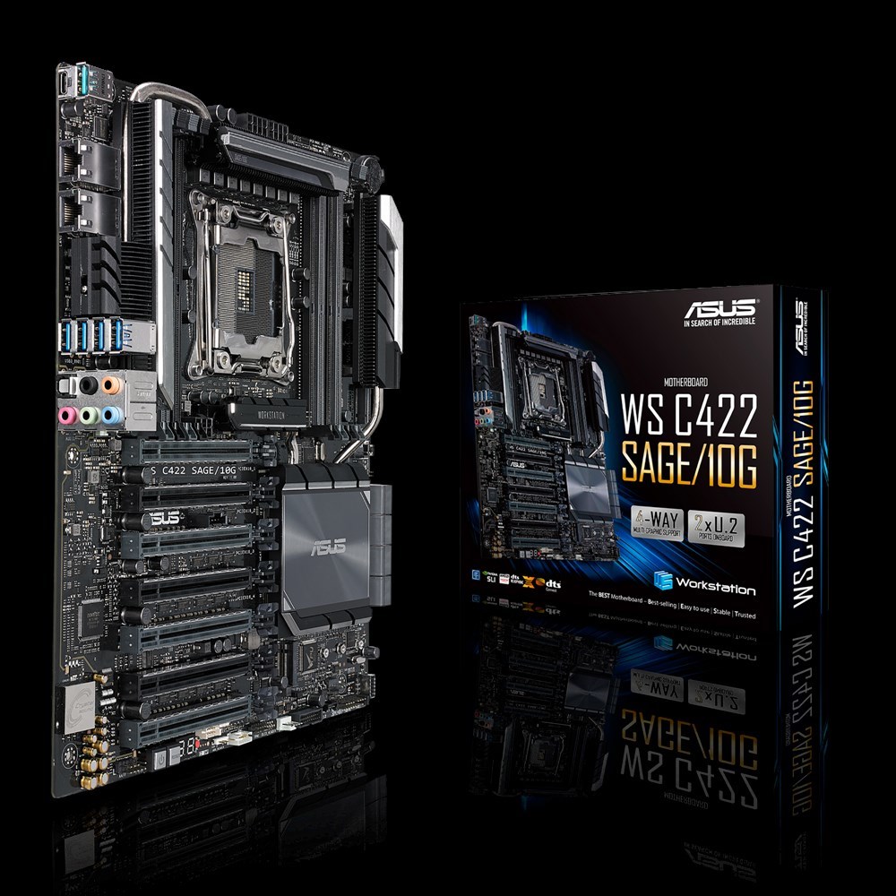 Matična ploča ASUS WS C422 SAGE/10G Intel® C422 LGA 2066 (Socket R4) CEB-1