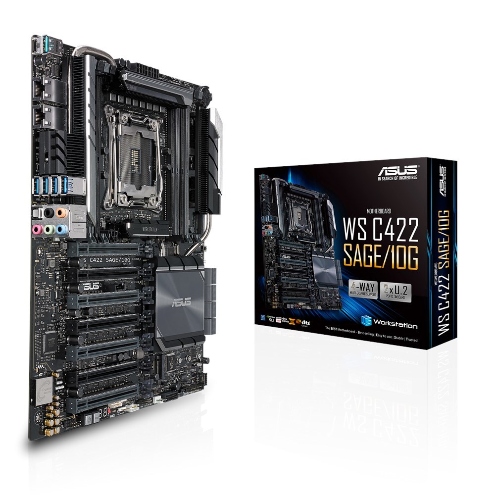 Matična ploča ASUS WS C422 SAGE/10G Intel® C422 LGA 2066 (Socket R4) CEB-0