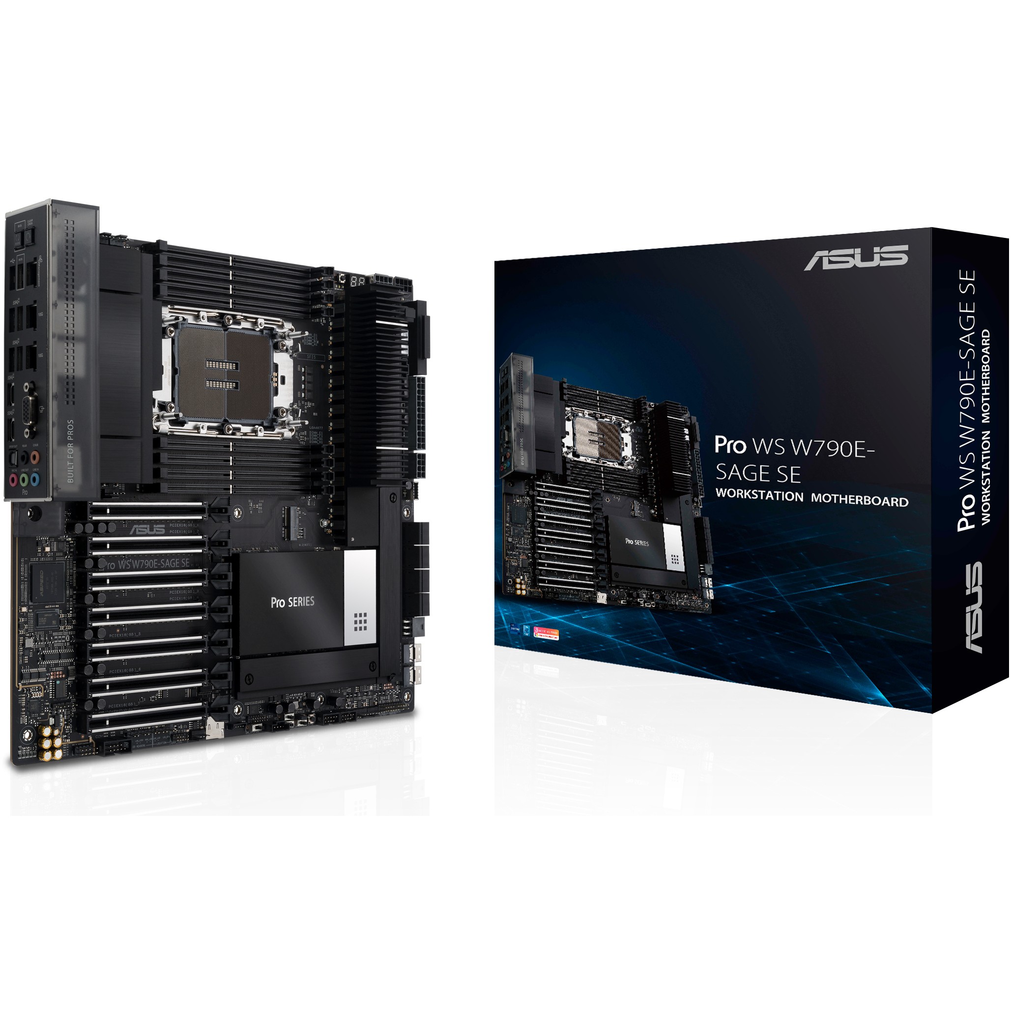 Matična ploča ASUS Pro WS W790E-SAGE SE (E-ATX, Socket Intel 4677, Intel W790)-0