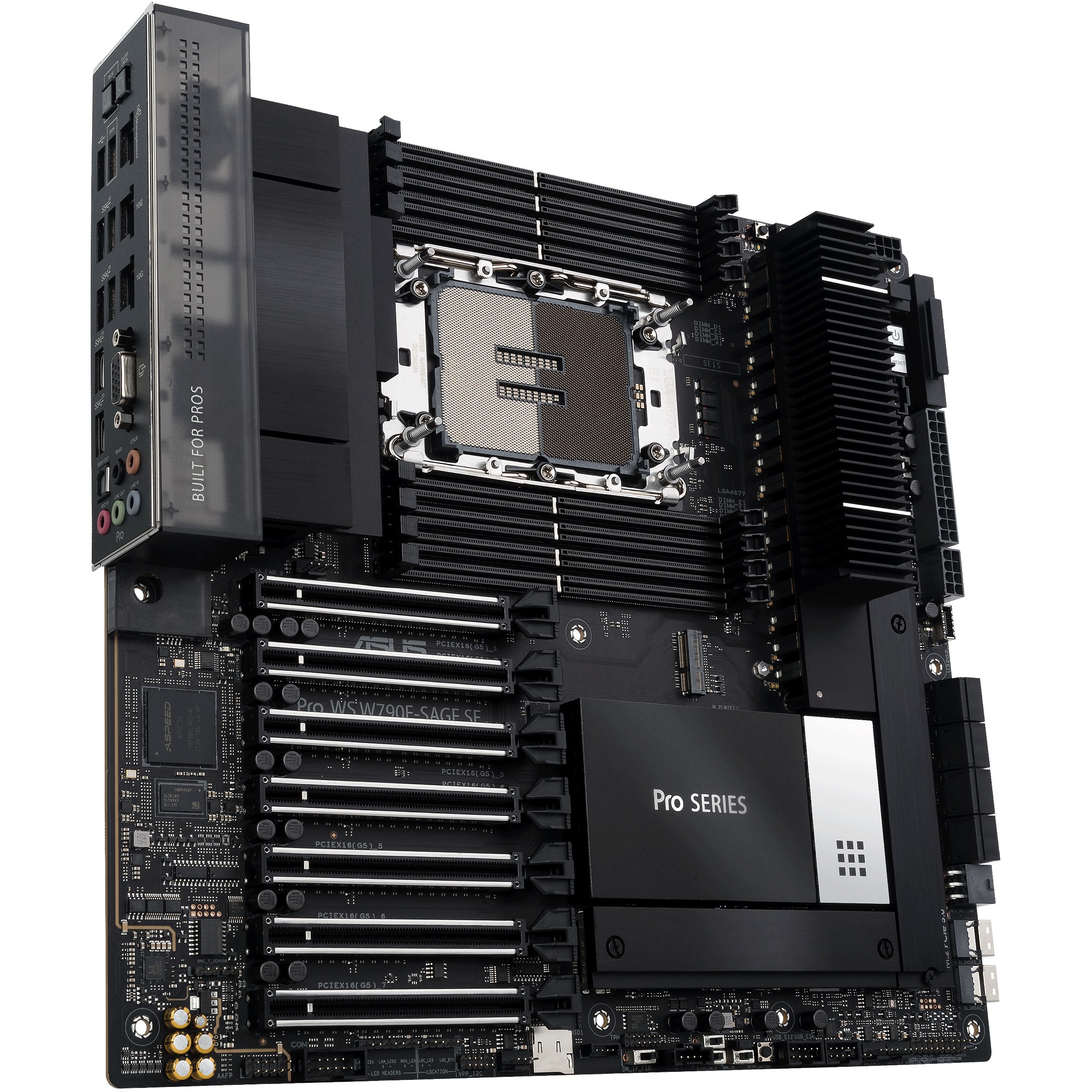 Matična ploča ASUS Pro WS W790E-SAGE SE (E-ATX, Socket Intel 4677, Intel W790)-7