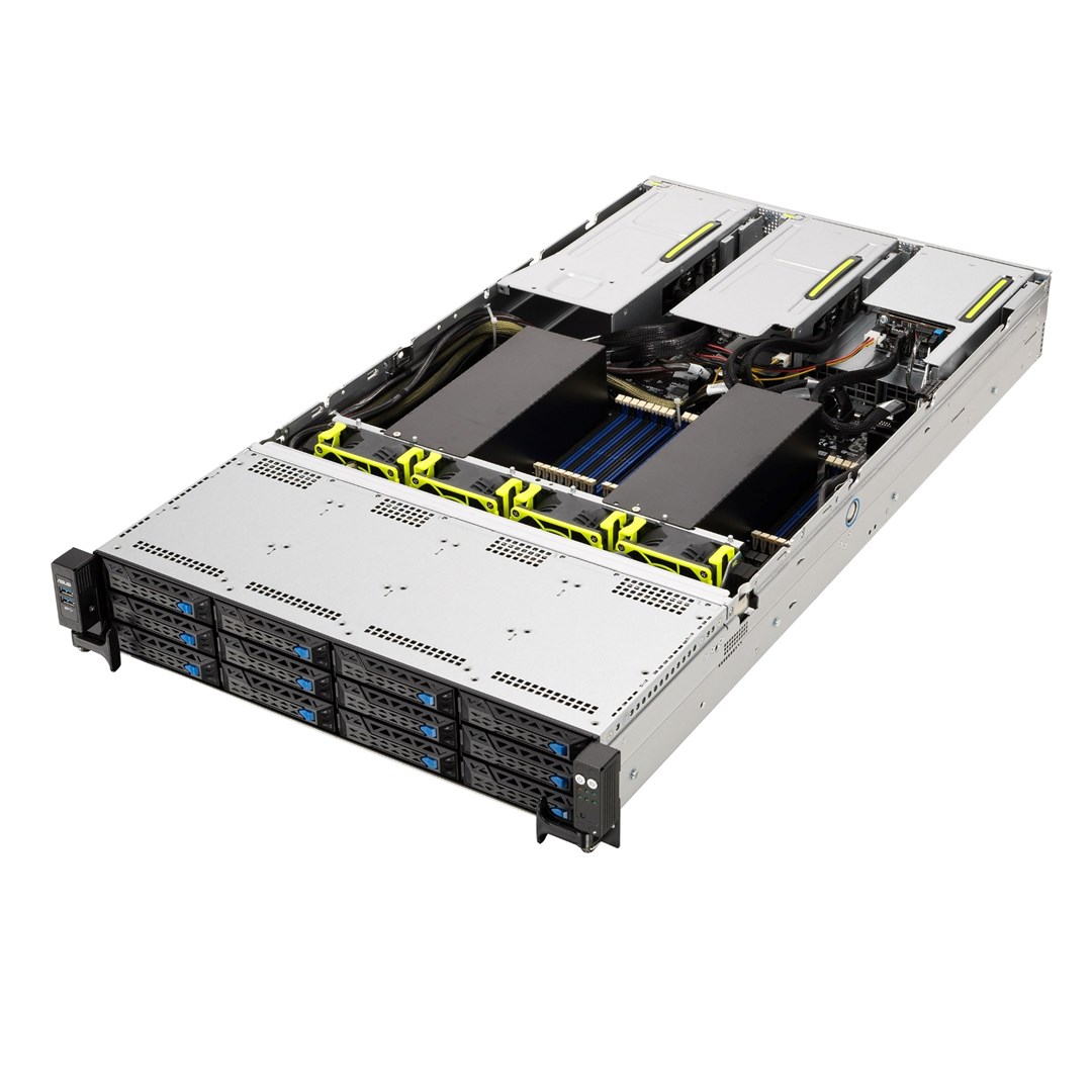 Poslužitelj ASUS RACK 2U (AMD MILAN, 2x LGA4094, 280W, 32xDDR4, 12x3.5"/2.5" SATA/SAS/8xNVMe)-5