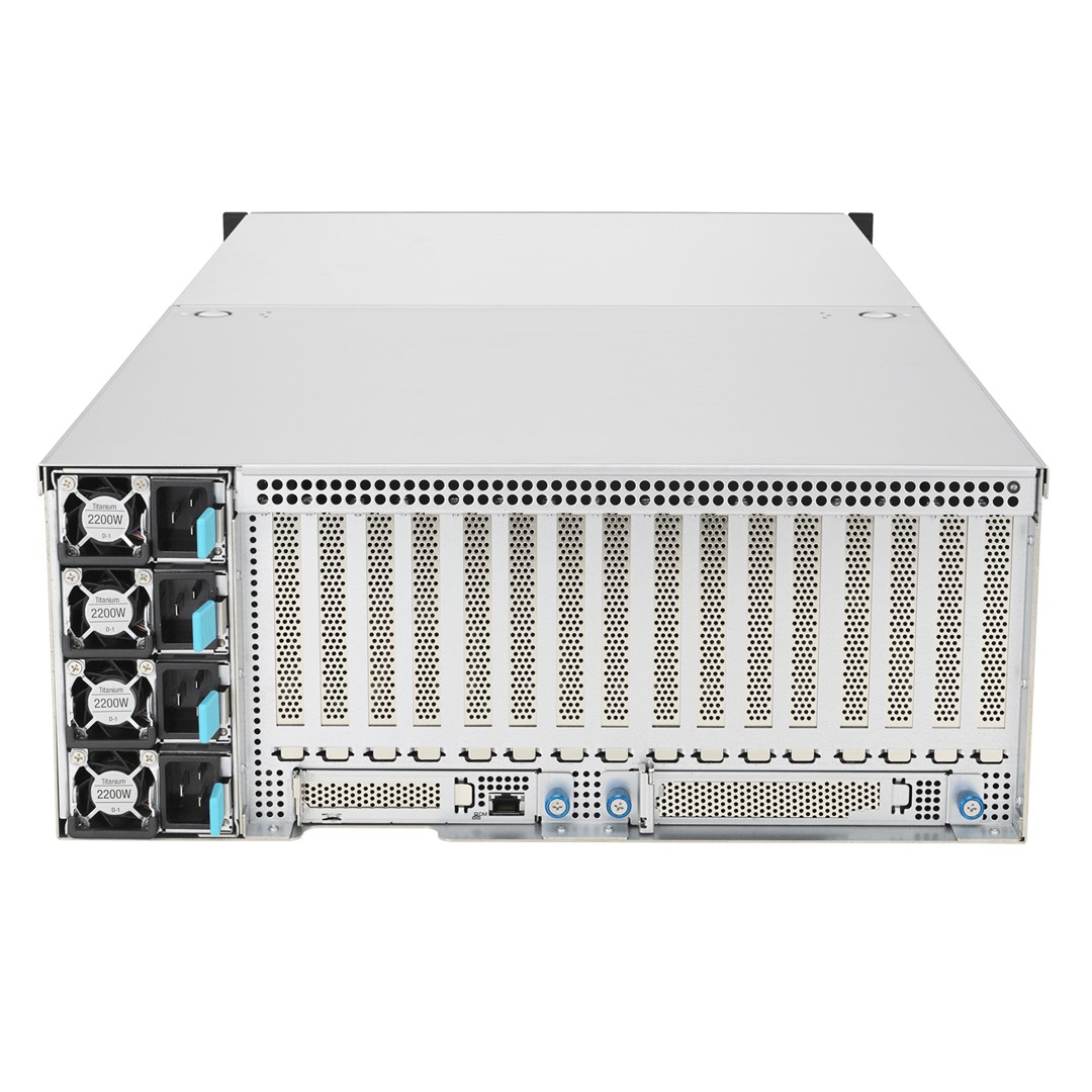 Rack kućište ASUS ESC8000A-E11 Socket SP3 (4U) srebrno-8