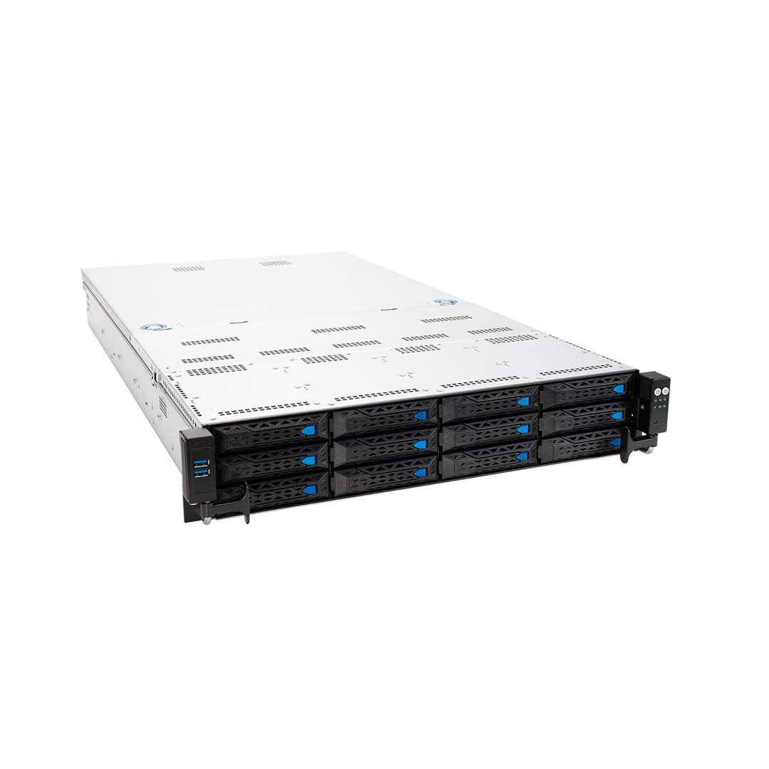 Poslužitelj ASUS RS520A-E11-RS12U (Rack, 2U, čelik) crna-3