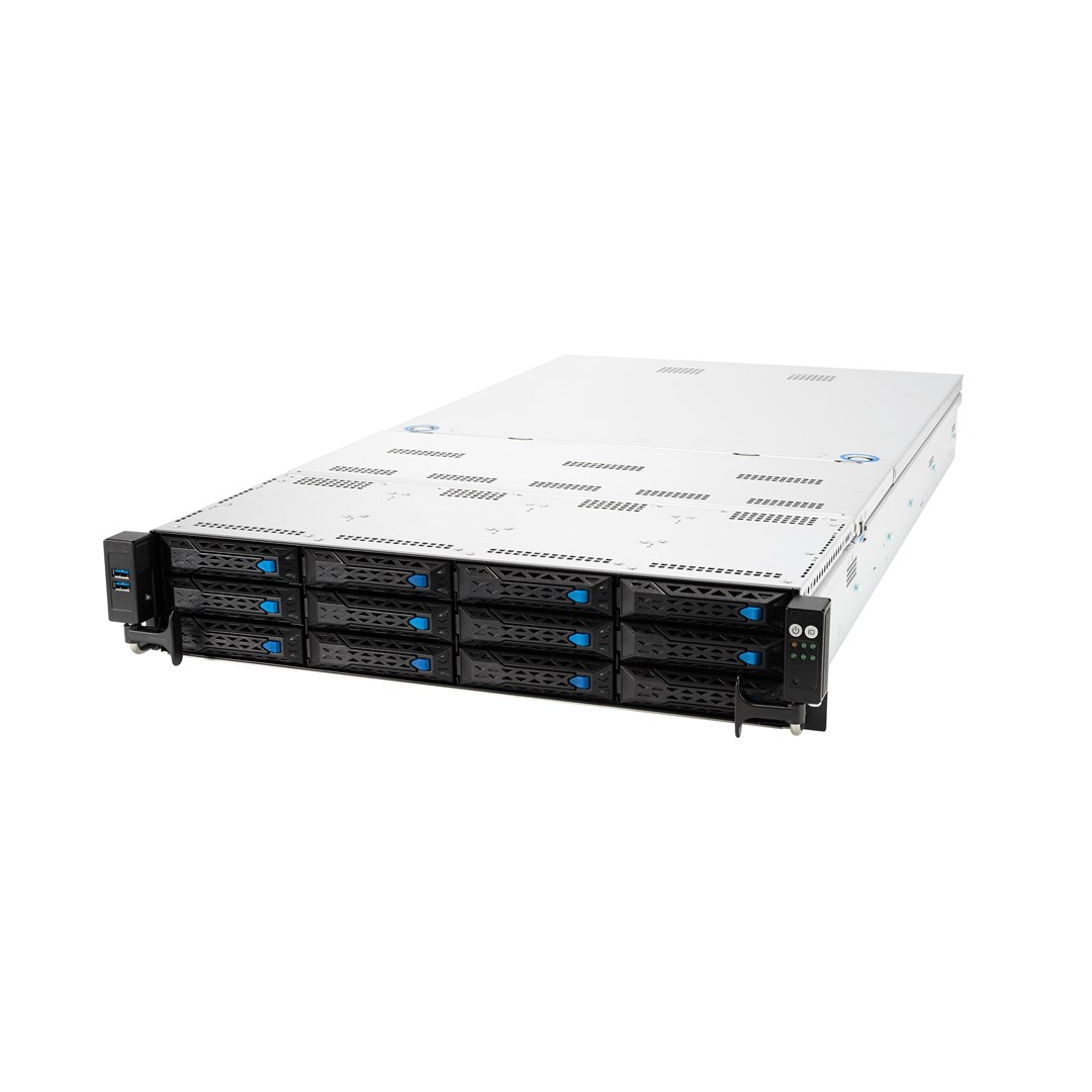 Poslužitelj ASUS RS520A-E11-RS12U (Rack, 2U, čelik) crna-0