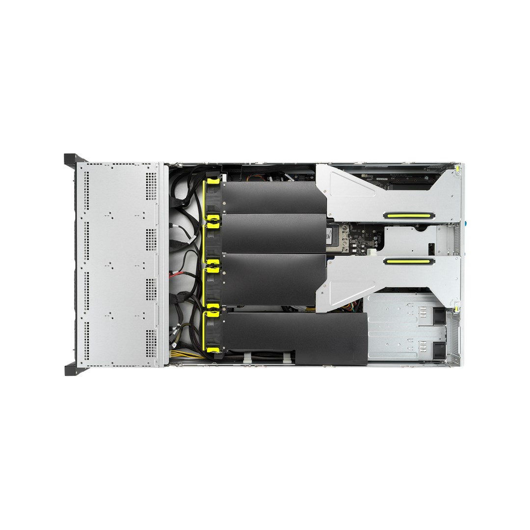 Poslužitelj ASUS RS520A-E11-RS12U (Rack, 2U, čelik) crna-5