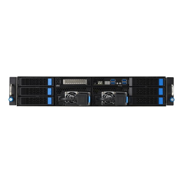 Poslužitelj ASUS Rack 2U (AMD EPYC, 1x LGA 4094, SP3, 280W, 8xDDR4, 3200, 8x3.5"/2.5" SATA/SAS*+2NVME, 2 Intel i350, 1Gb x2, 4 Double Deck, 7, 2200W, 80+ Platium)-7
