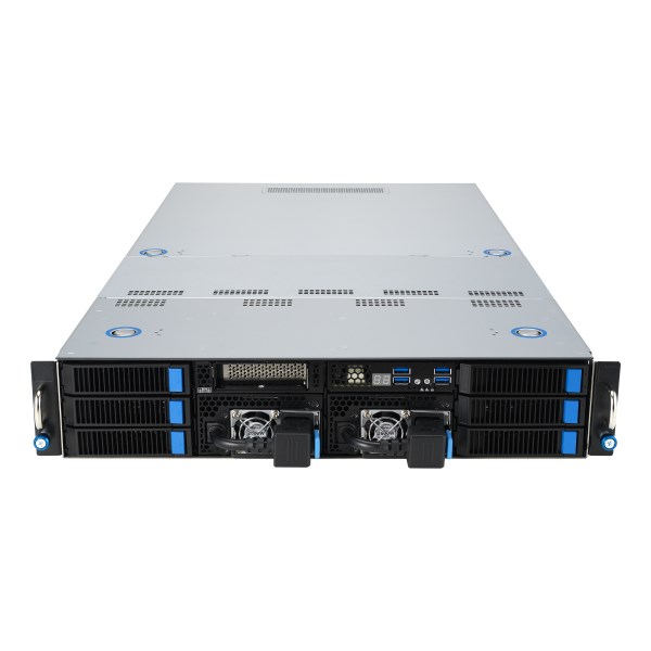 Poslužitelj ASUS Rack 2U (AMD EPYC, 1x LGA 4094, SP3, 280W, 8xDDR4, 3200, 8x3.5"/2.5" SATA/SAS*+2NVME, 2 Intel i350, 1Gb x2, 4 Double Deck, 7, 2200W, 80+ Platium)-1