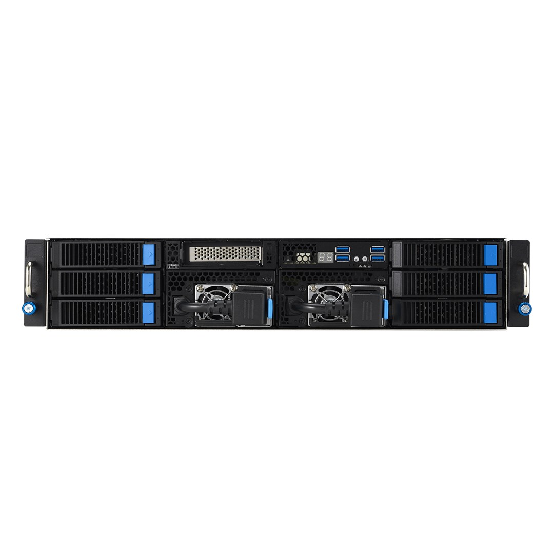 Server ASUS 2U ESC4000A-E12-SKU1/2600W (AMD EPYC, 1x LGA 6096, SP5, 400W, 12xDDR5, 2 Intel i350 1Gb)-7