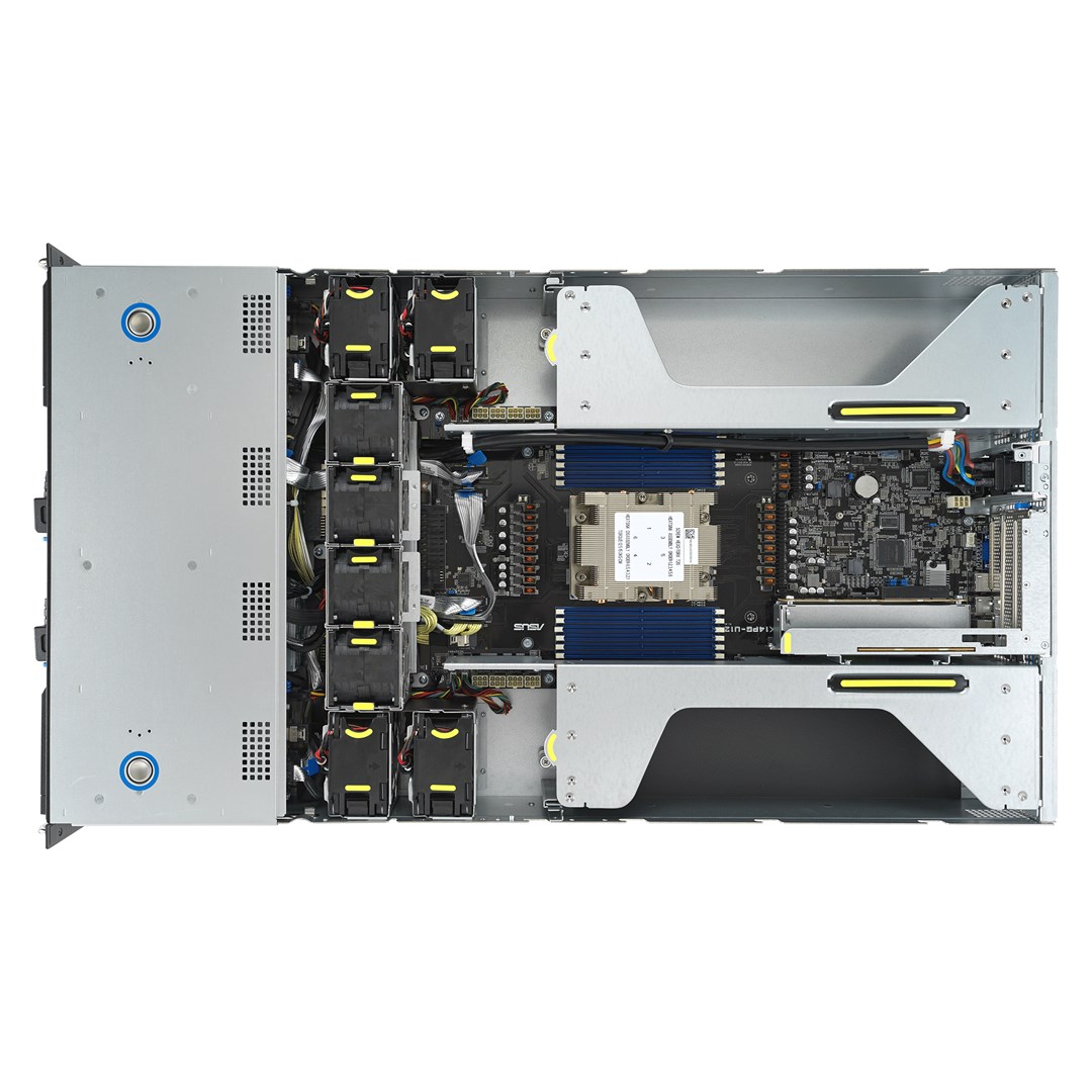 Server ASUS 2U ESC4000A-E12-SKU1/2600W (AMD EPYC, 1x LGA 6096, SP5, 400W, 12xDDR5, 2 Intel i350 1Gb)-3
