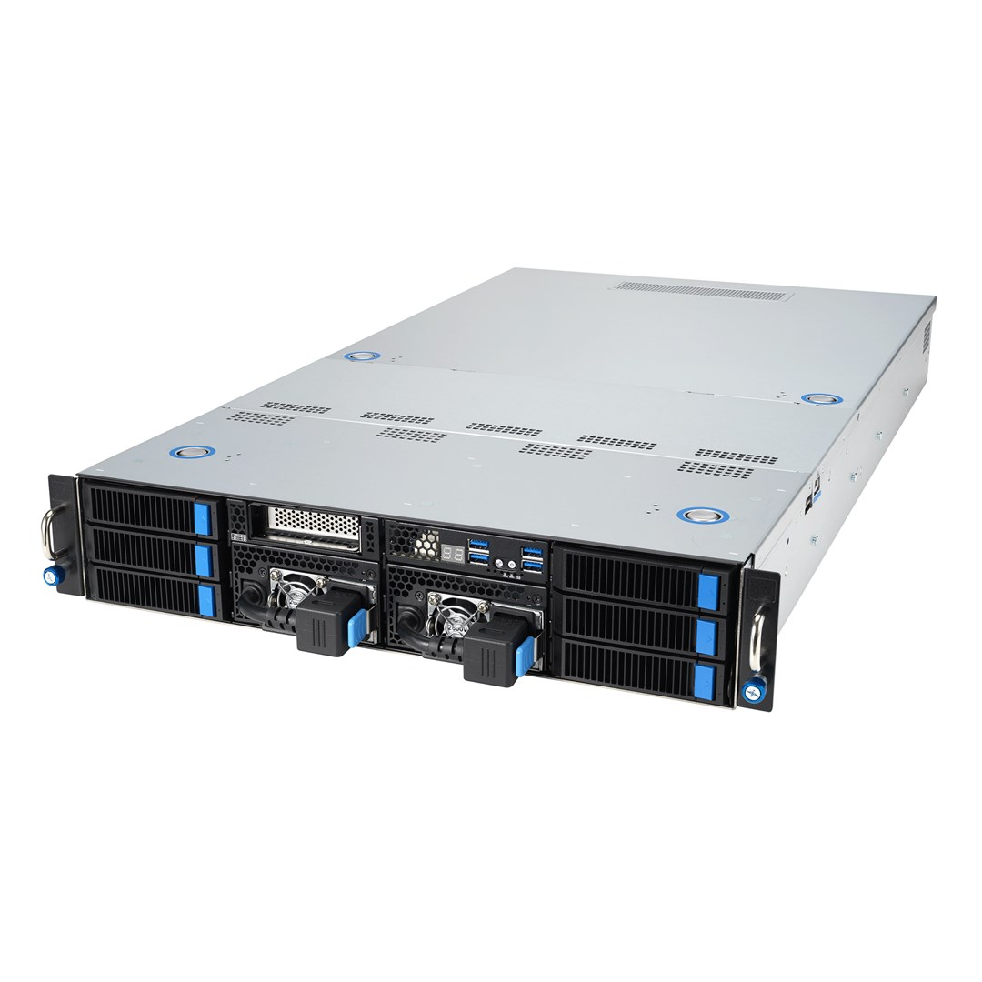 Server ASUS 2U ESC4000A-E12-SKU1/2600W (AMD EPYC, 1x LGA 6096, SP5, 400W, 12xDDR5, 2 Intel i350 1Gb)-0