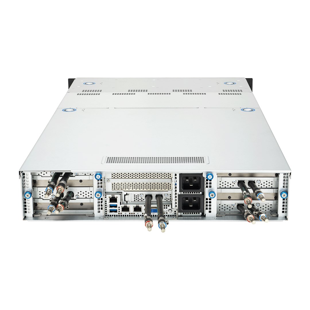 Server ASUS 2U ESC4000A-E12-SKU1/2600W (AMD EPYC, 1x LGA 6096, SP5, 400W, 12xDDR5, 2 Intel i350 1Gb)-6