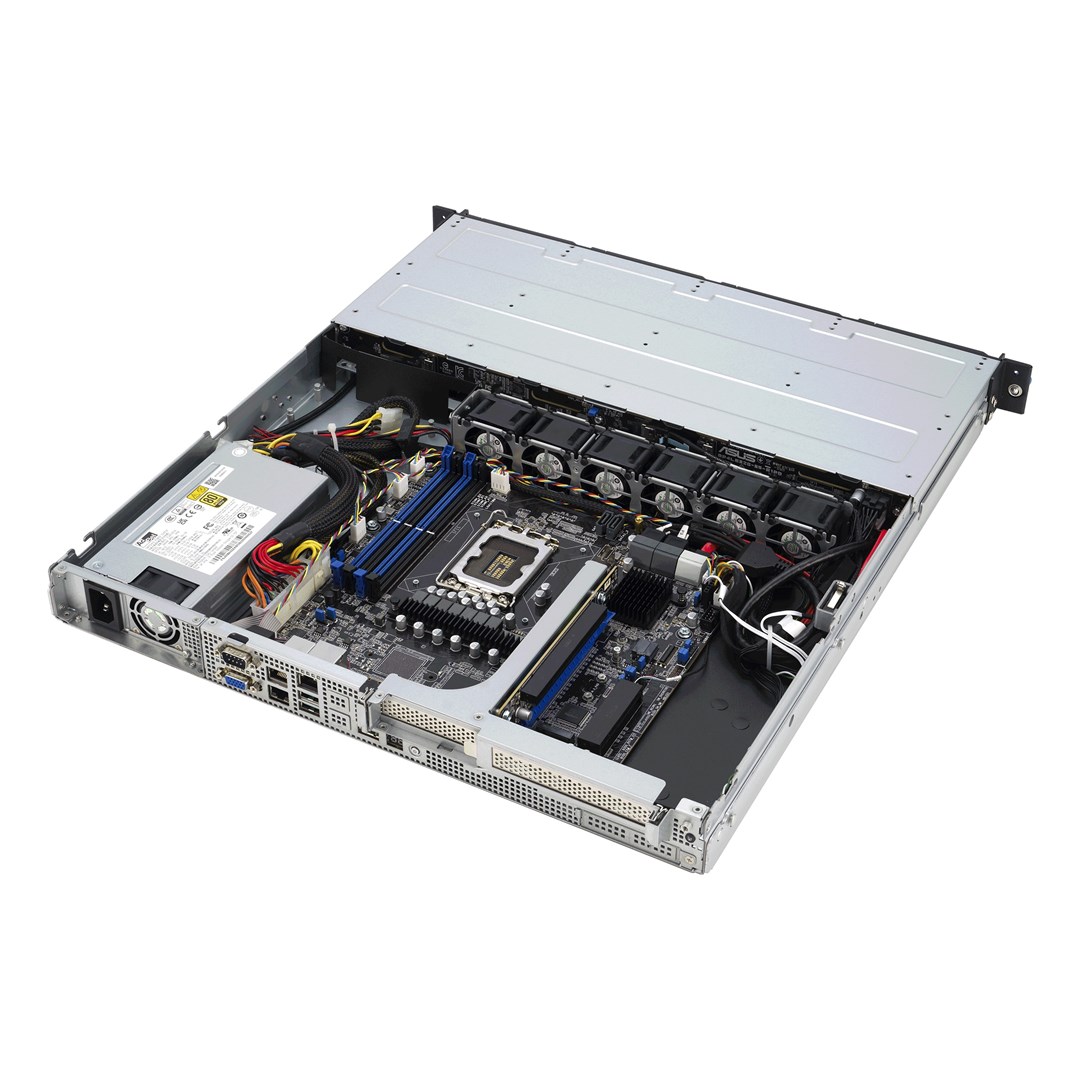 Barebone server ASUS RS300-E12-PS4 (1U, LGA1700, 4x DDR5, 350W Gold)-9