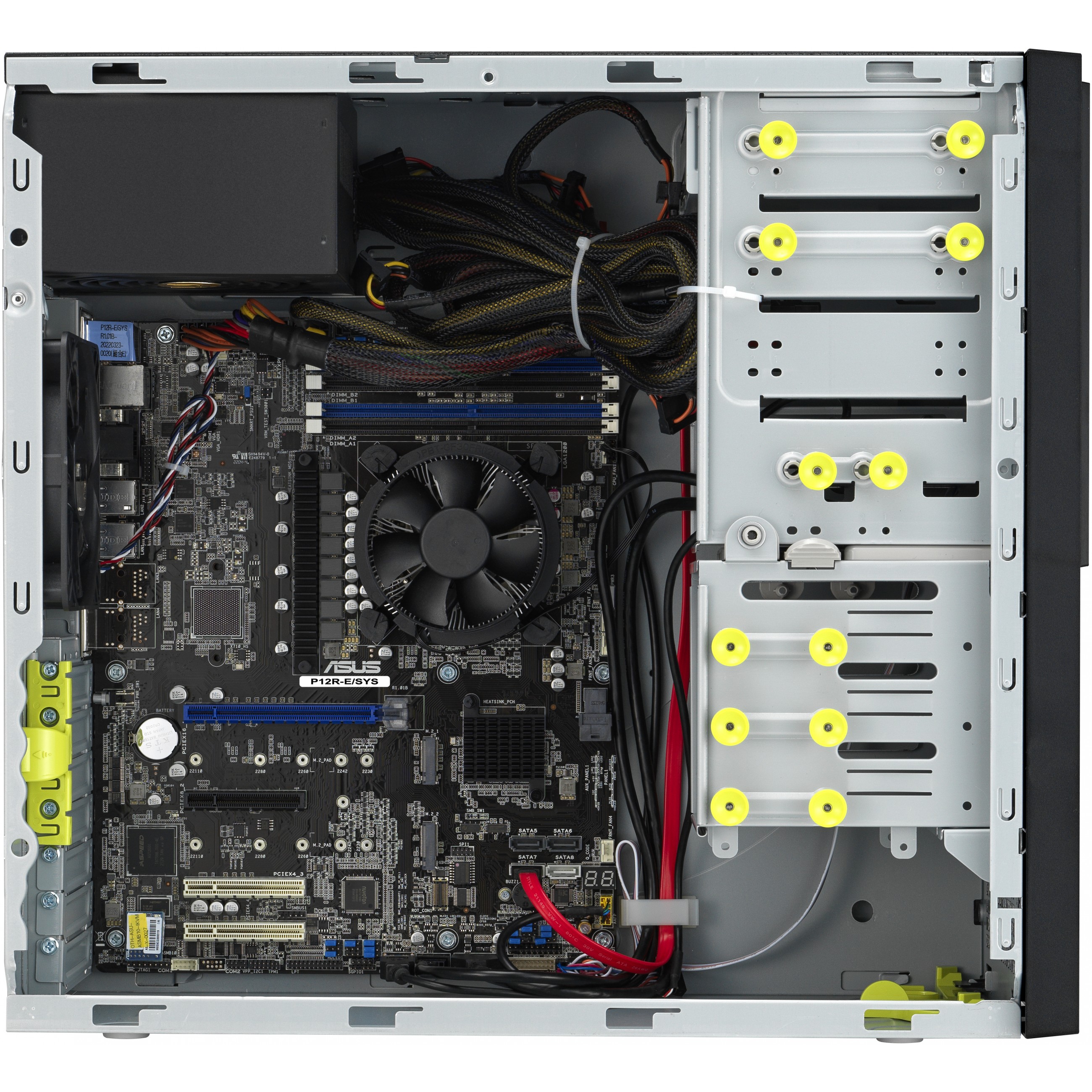 Tower server ASUS TS100-E11-PI4 (Intel C256, LGA 1200) crni-3