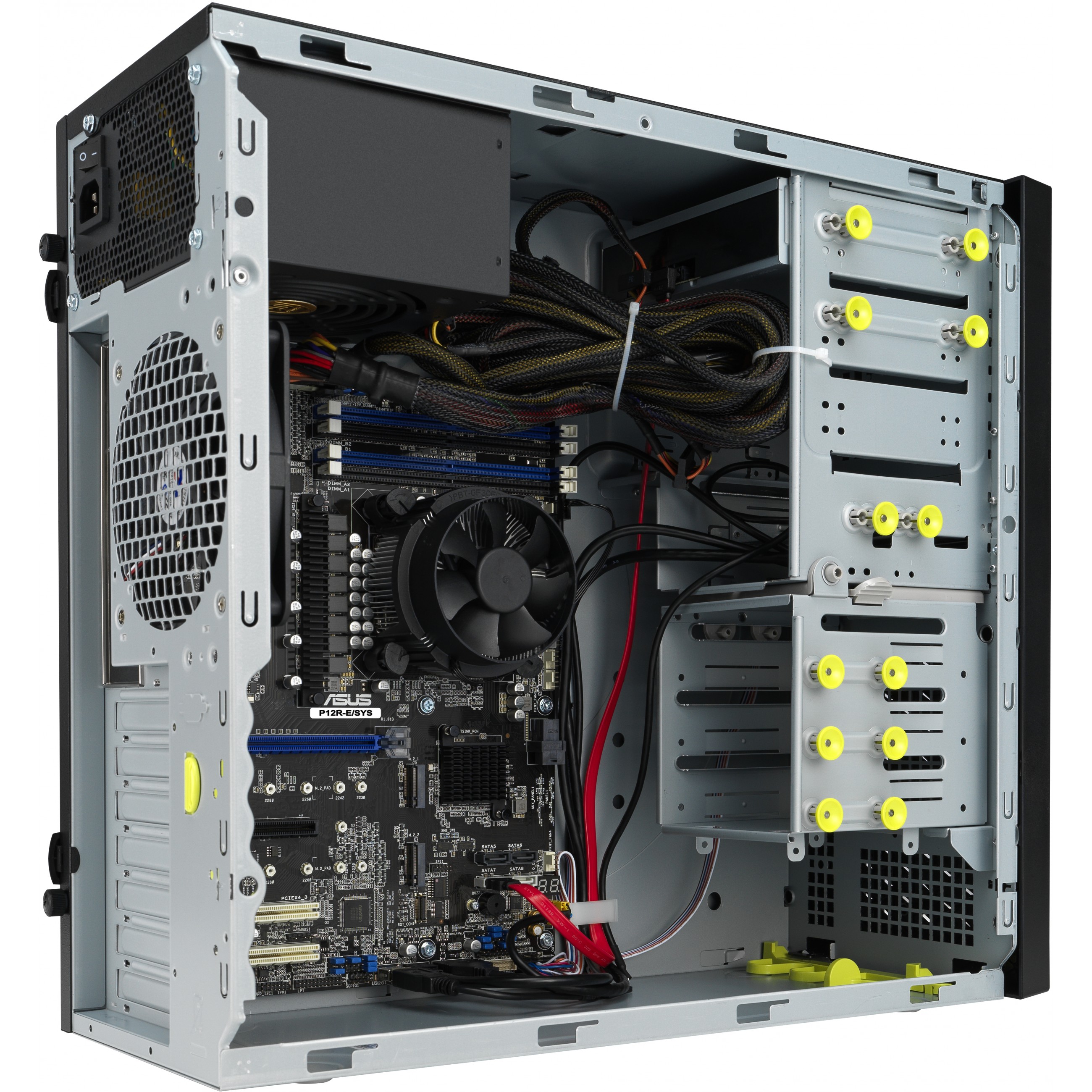 Tower server ASUS TS100-E11-PI4 (Intel C256, LGA 1200) crni-4