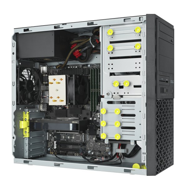Server računalo ASUS WS E500 G9/550W Intel W680 (4x DDR5-4800 MHz, 2.5GbE x2 PCIe x5, 1 550W 80+ Gold)-7