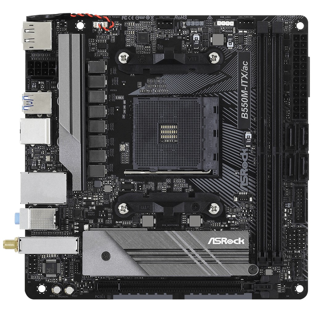 Matična ploča ASROCK B550M-ITX/ac (AMD B550, Socket AM4, mini ITX)-6