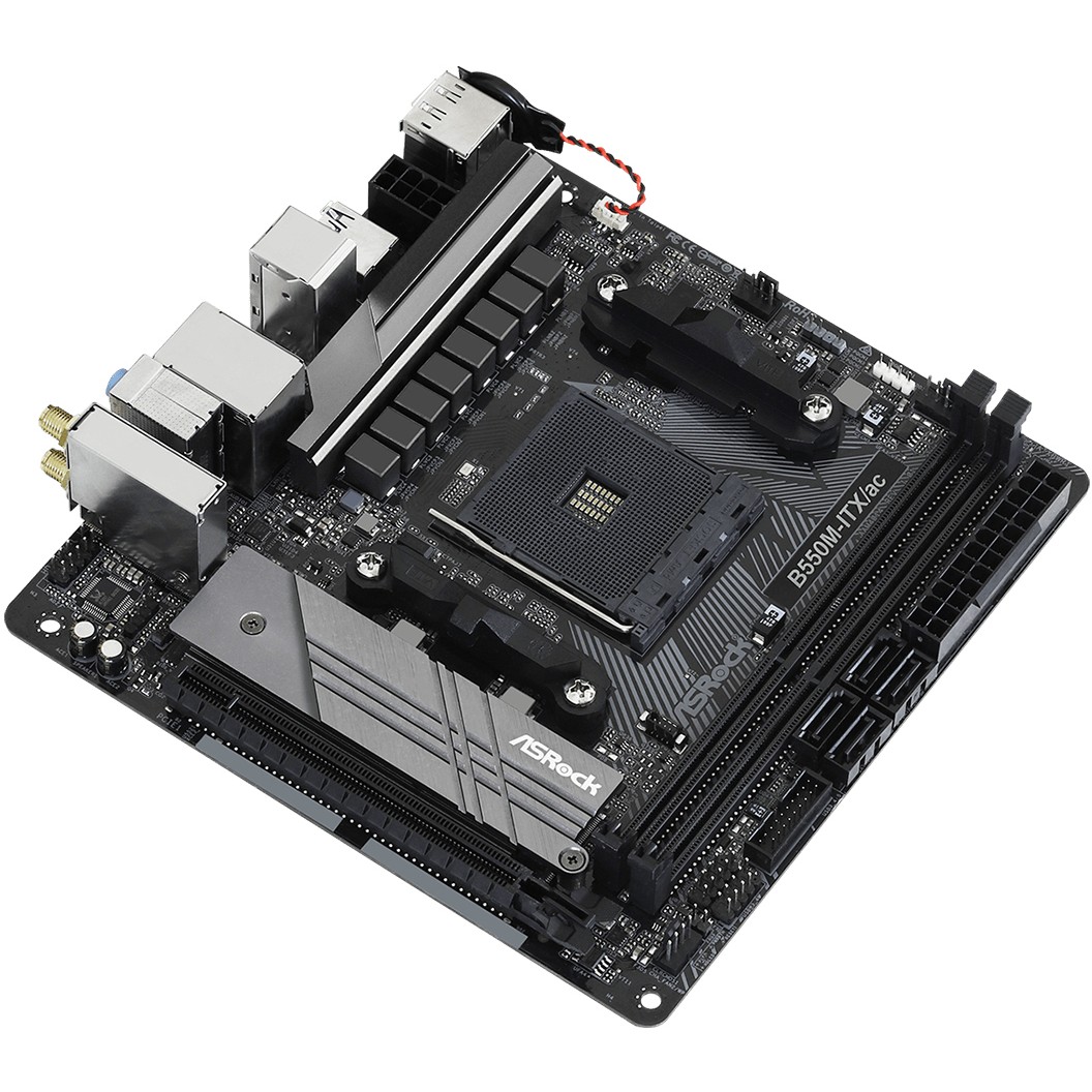 Matična ploča ASROCK B550M-ITX/ac (AMD B550, Socket AM4, mini ITX)-7