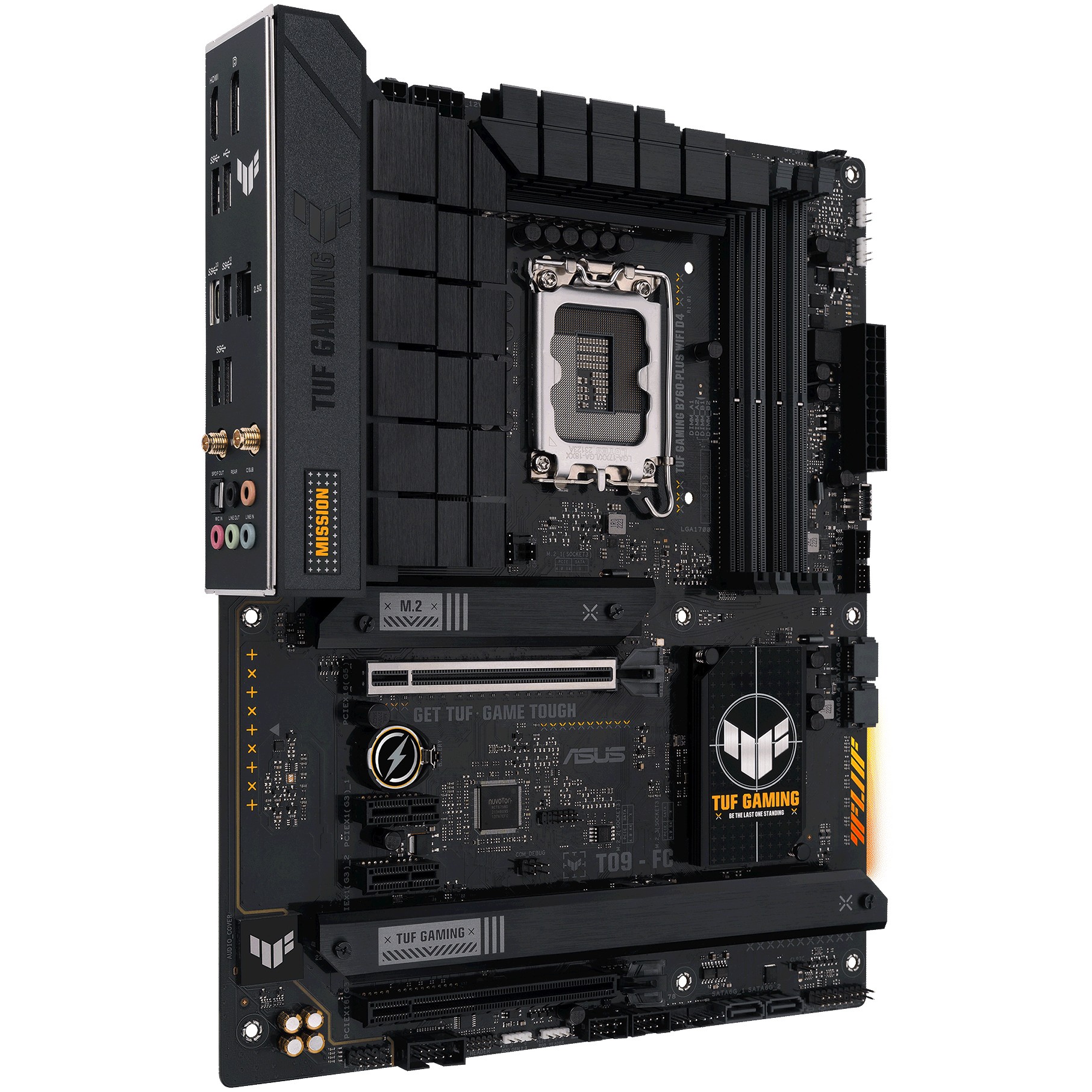 Matična ploča ASUS TUF GAMING B760-PLUS WIFI D4 (Intel B760, LGA 1700, ATX, Wi-Fi)-10