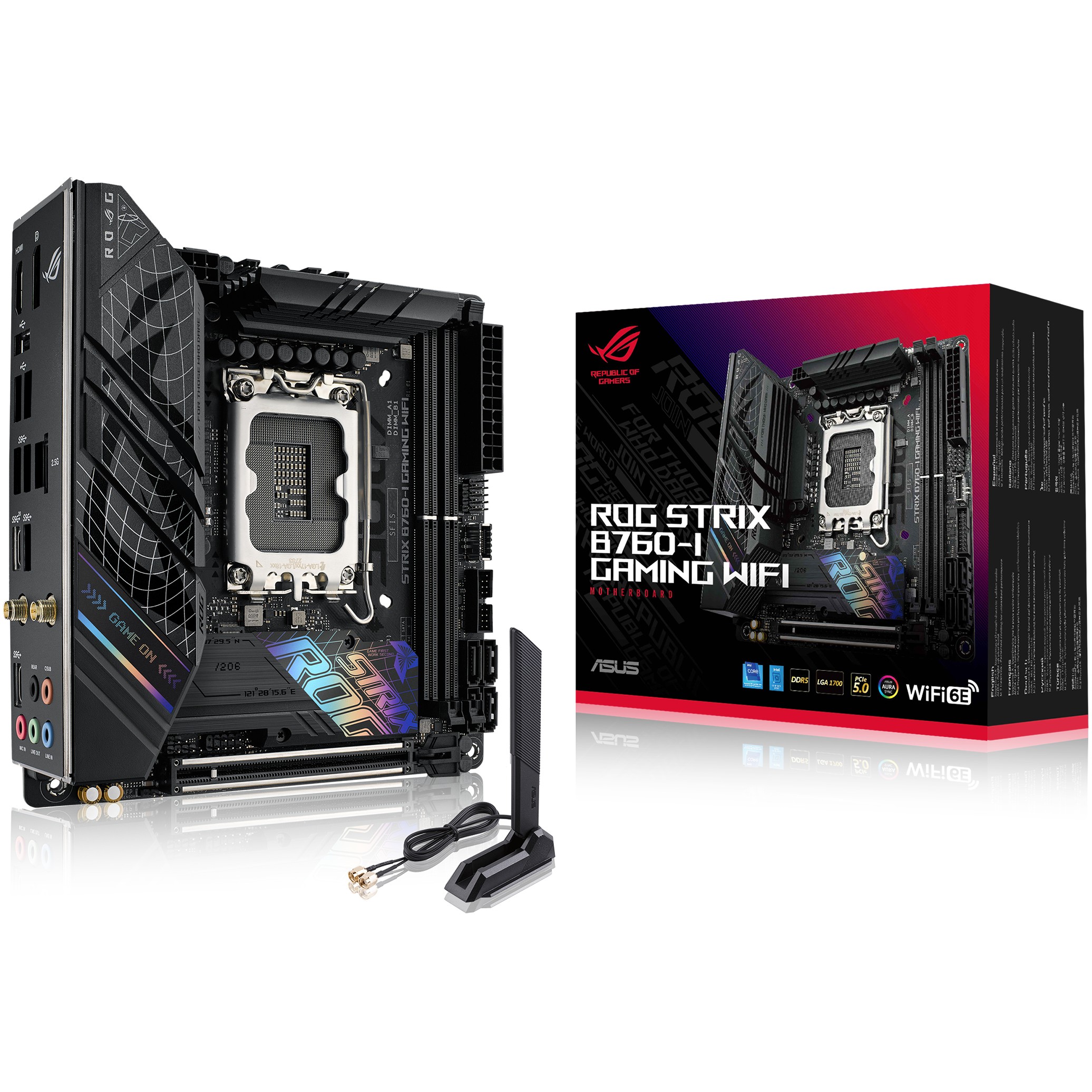 MB ASUS Intel 1700 ROG STRIX B760-I GAMING WIFI-11