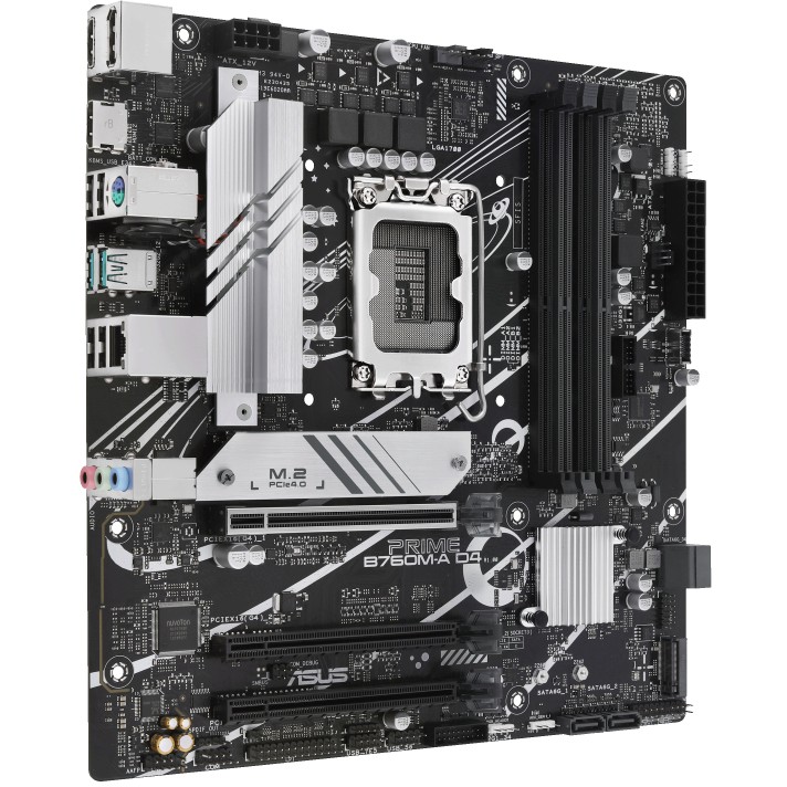 Matična ploča ASUS PRIME B760M-A D4-CSM (LGA1700, B760, DDR4, PCIe 4.0 x16, 1x 2.5Gb Ethernet, mATX)-2