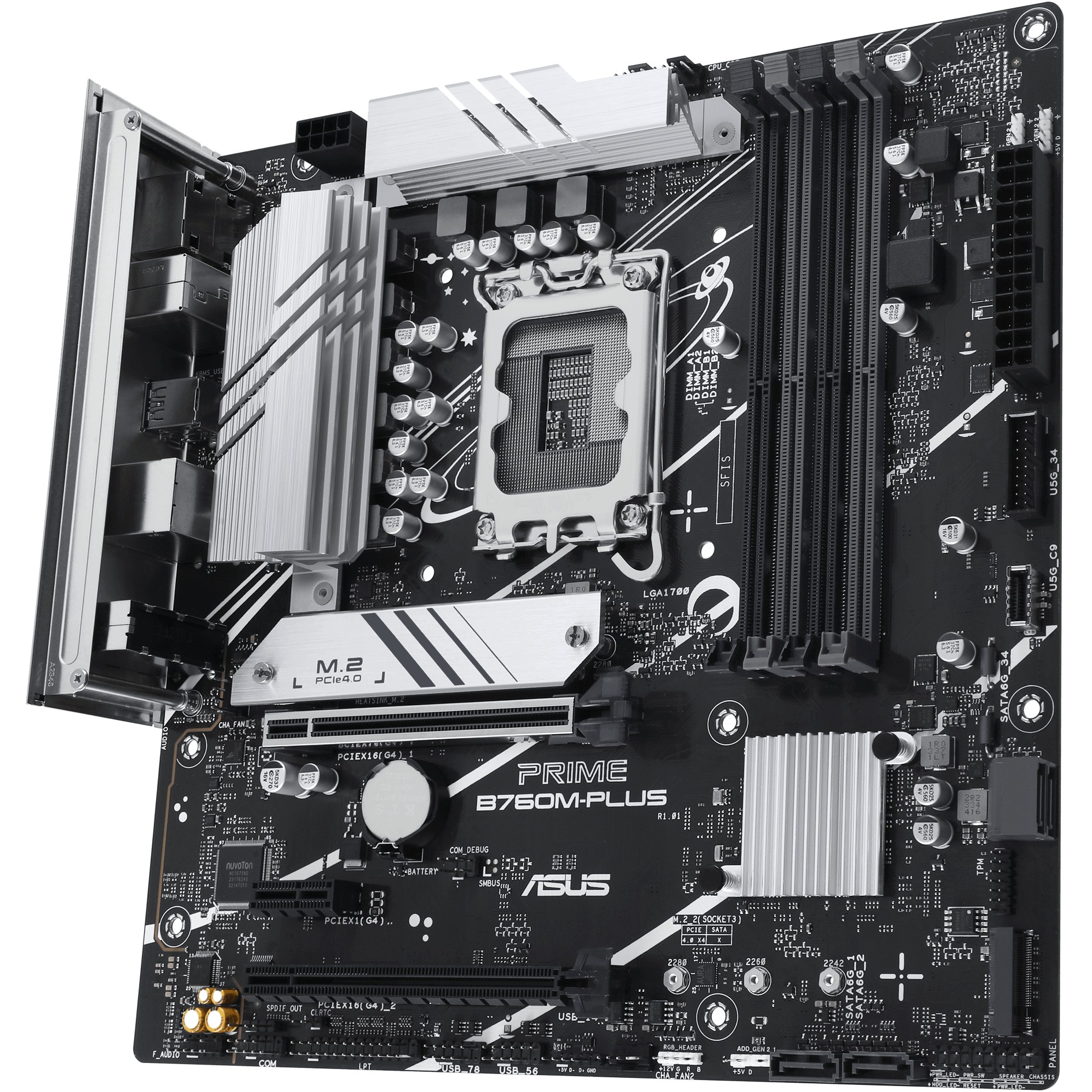 Matična ploča ASUS Intel 1700 PRIME B760M-PLUS (LGA1700 Socket, micro ATX, Intel B760, DDR5)-3