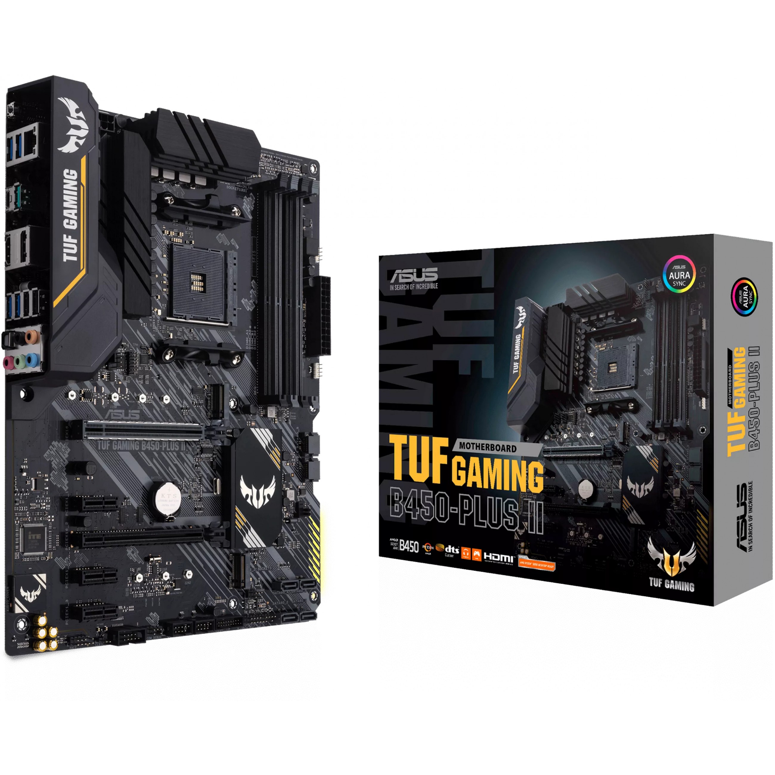 Matična ploča ASUS TUF GAMING B450-PLUS II (Socket AM4, ATX, AMD B450, DDR4)-0