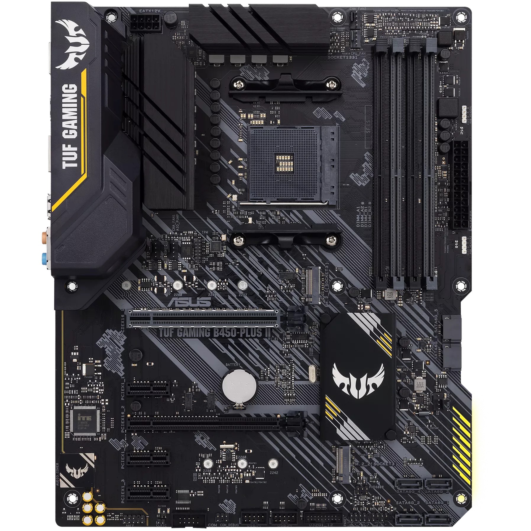 Matična ploča ASUS TUF GAMING B450-PLUS II (Socket AM4, ATX, AMD B450, DDR4)-1
