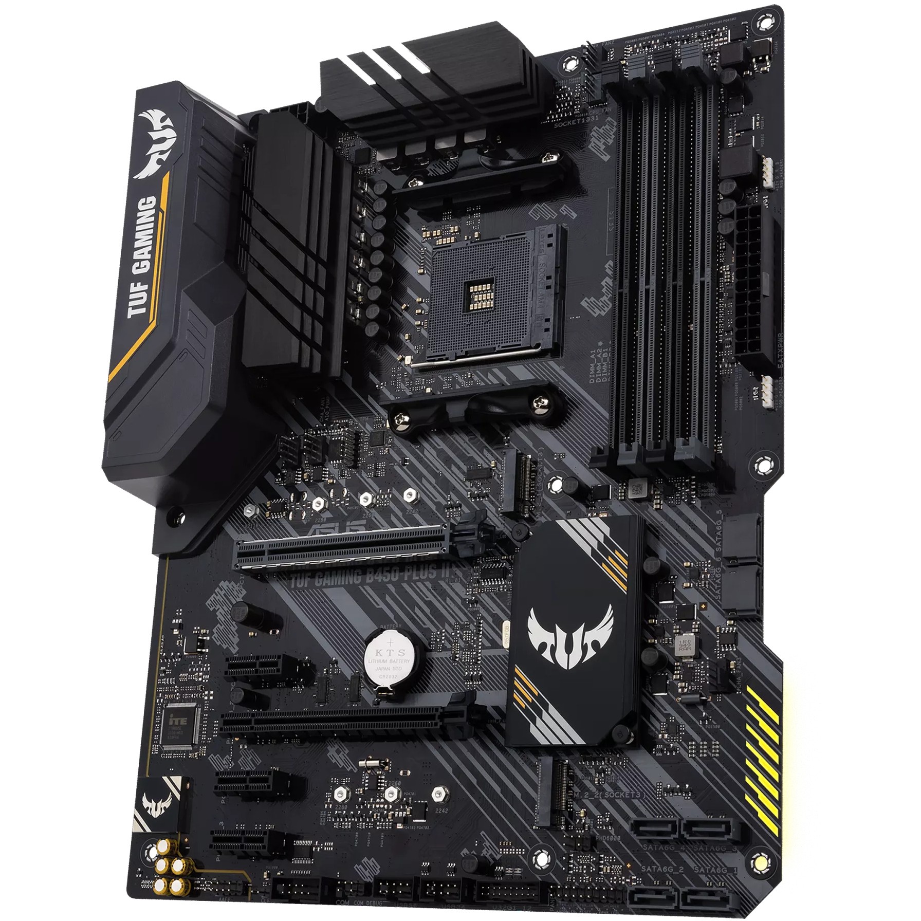 Matična ploča ASUS TUF GAMING B450-PLUS II (Socket AM4, ATX, AMD B450, DDR4)-4