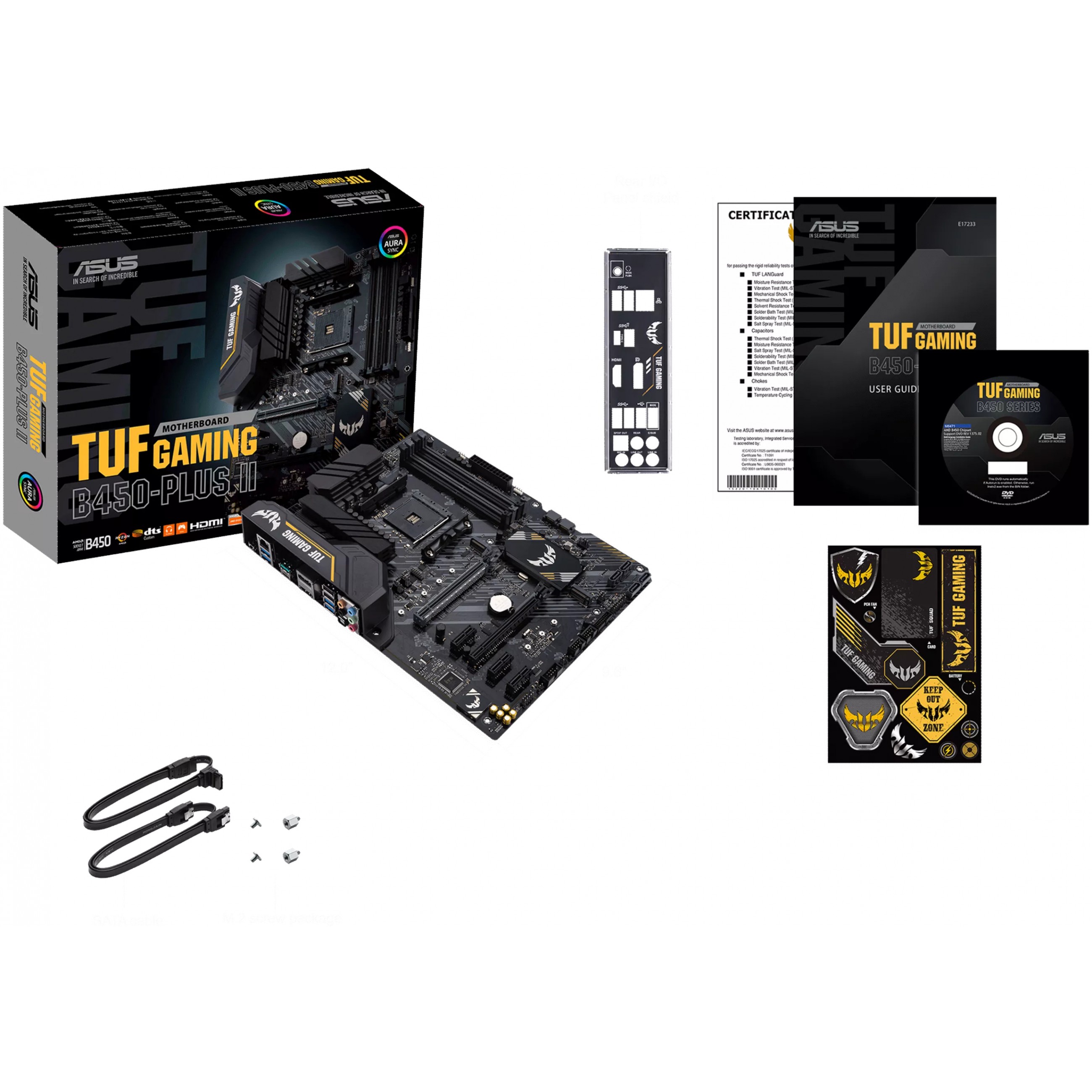 Matična ploča ASUS TUF GAMING B450-PLUS II (Socket AM4, ATX, AMD B450, DDR4)-7