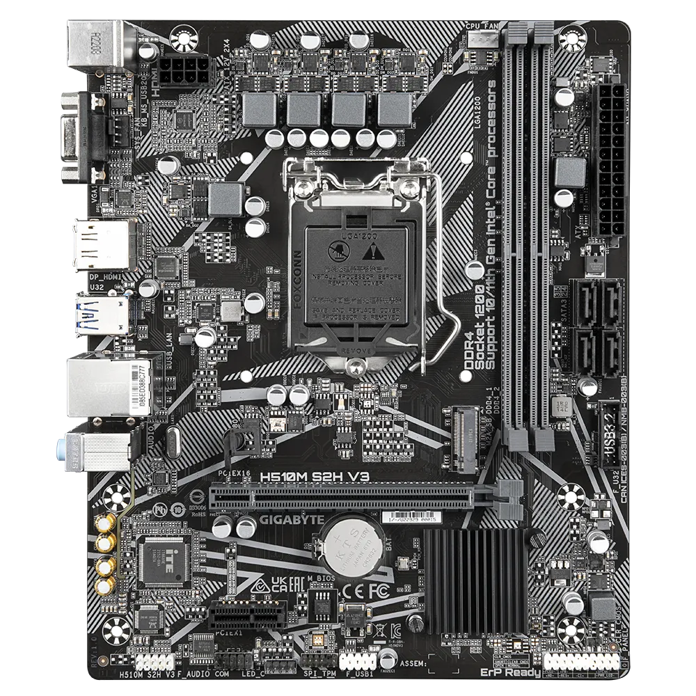 Matična ploča GIGABYTE H510M S2H V3 (Intel 1200)-4