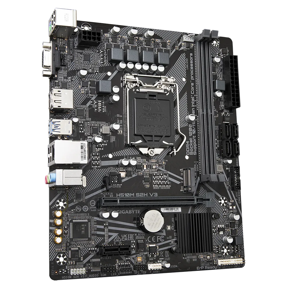 Matična ploča GIGABYTE H510M S2H V3 (Intel 1200)-5